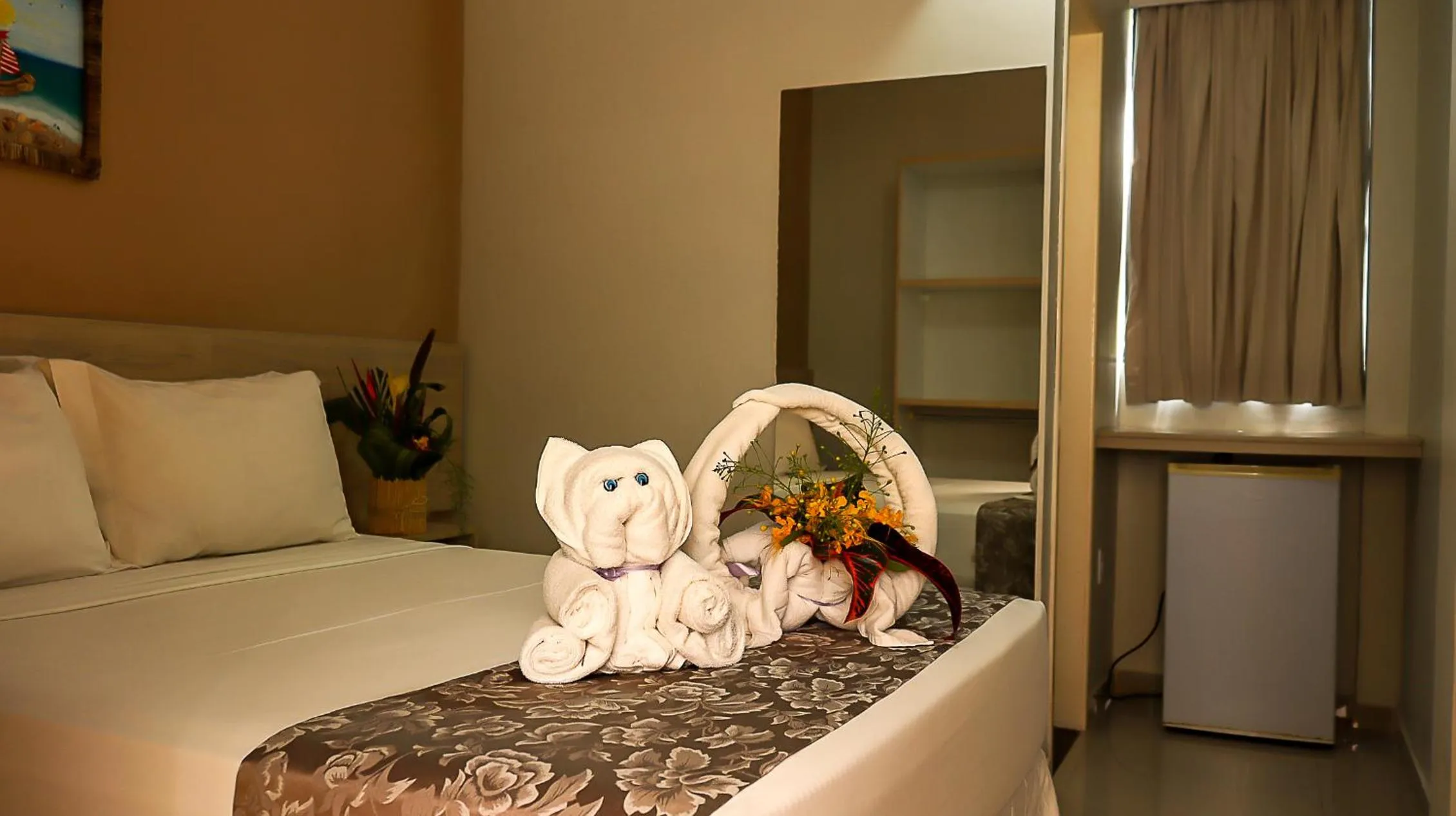 Bedroom, Bed in Pousada Ponta de Mangue