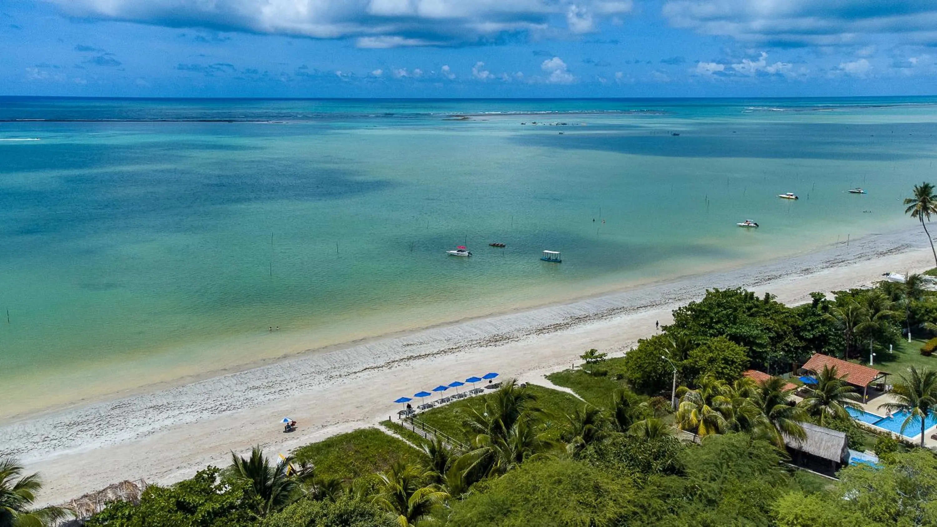 Beach in Pousada Ponta de Mangue
