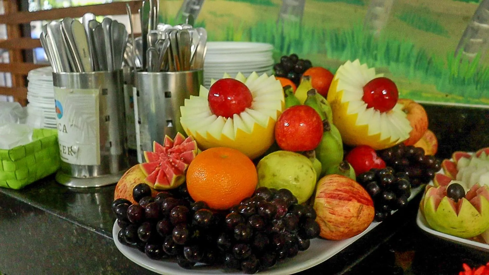 Breakfast in Pousada Ponta de Mangue