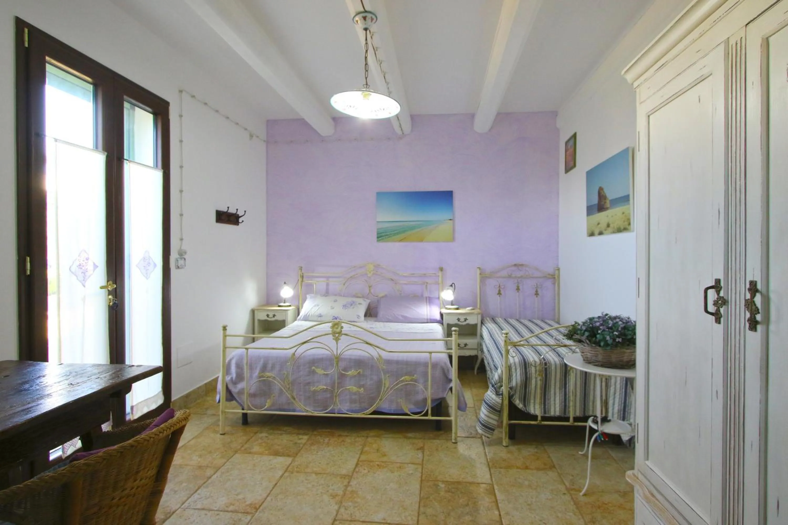 Garden view, Bed in Casale de li Canti