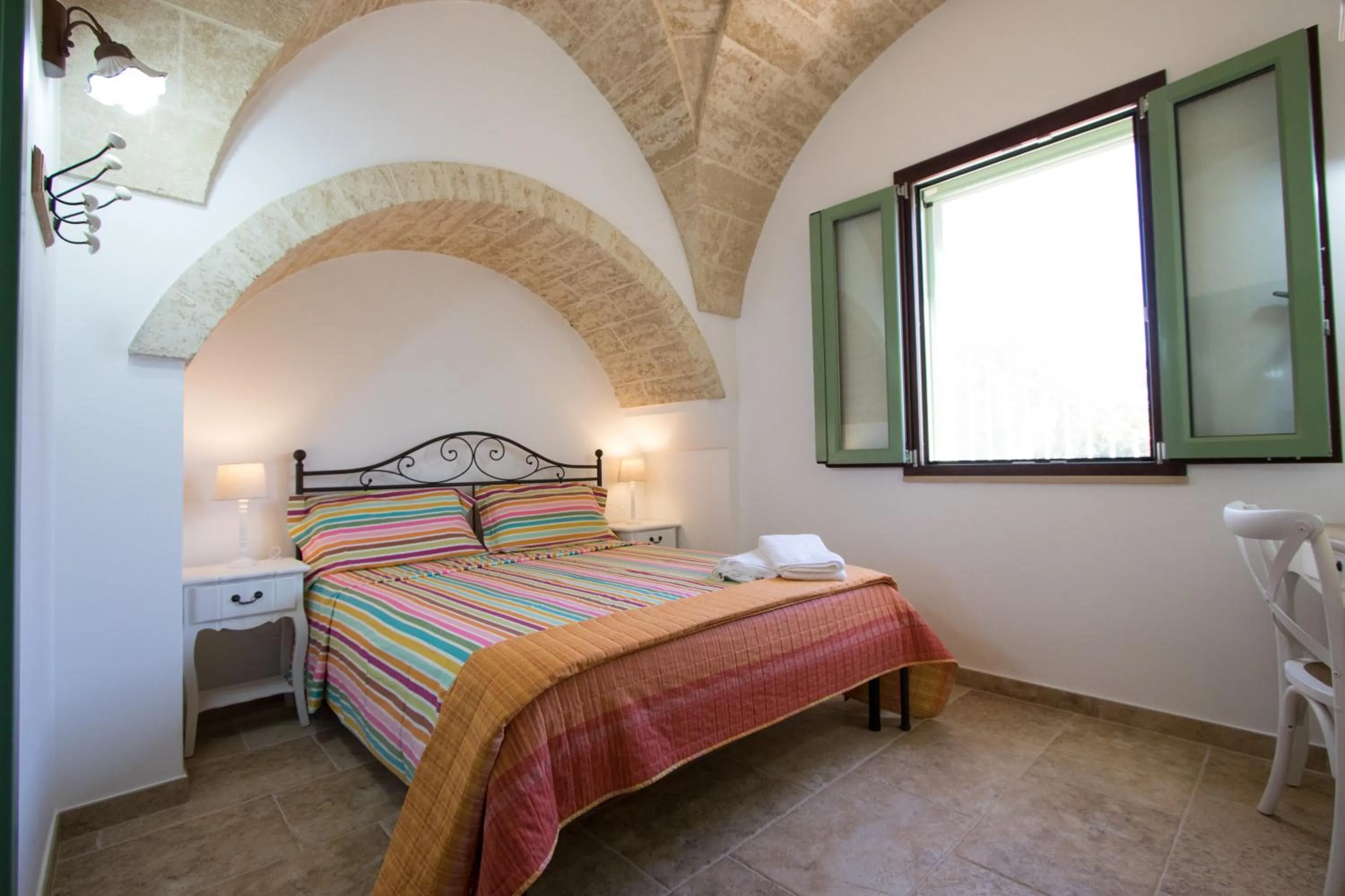 Bedroom, Bed in Casale de li Canti