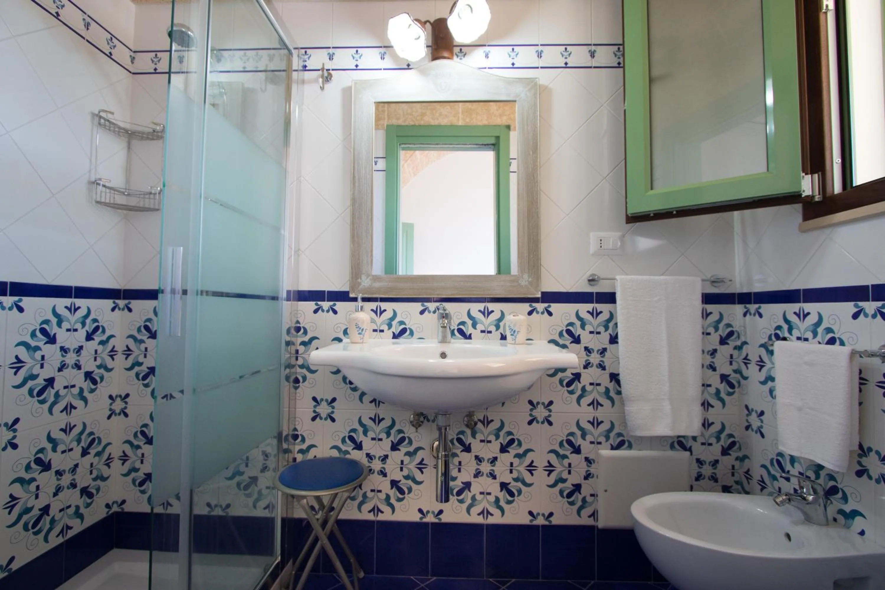 Bathroom in Casale de li Canti