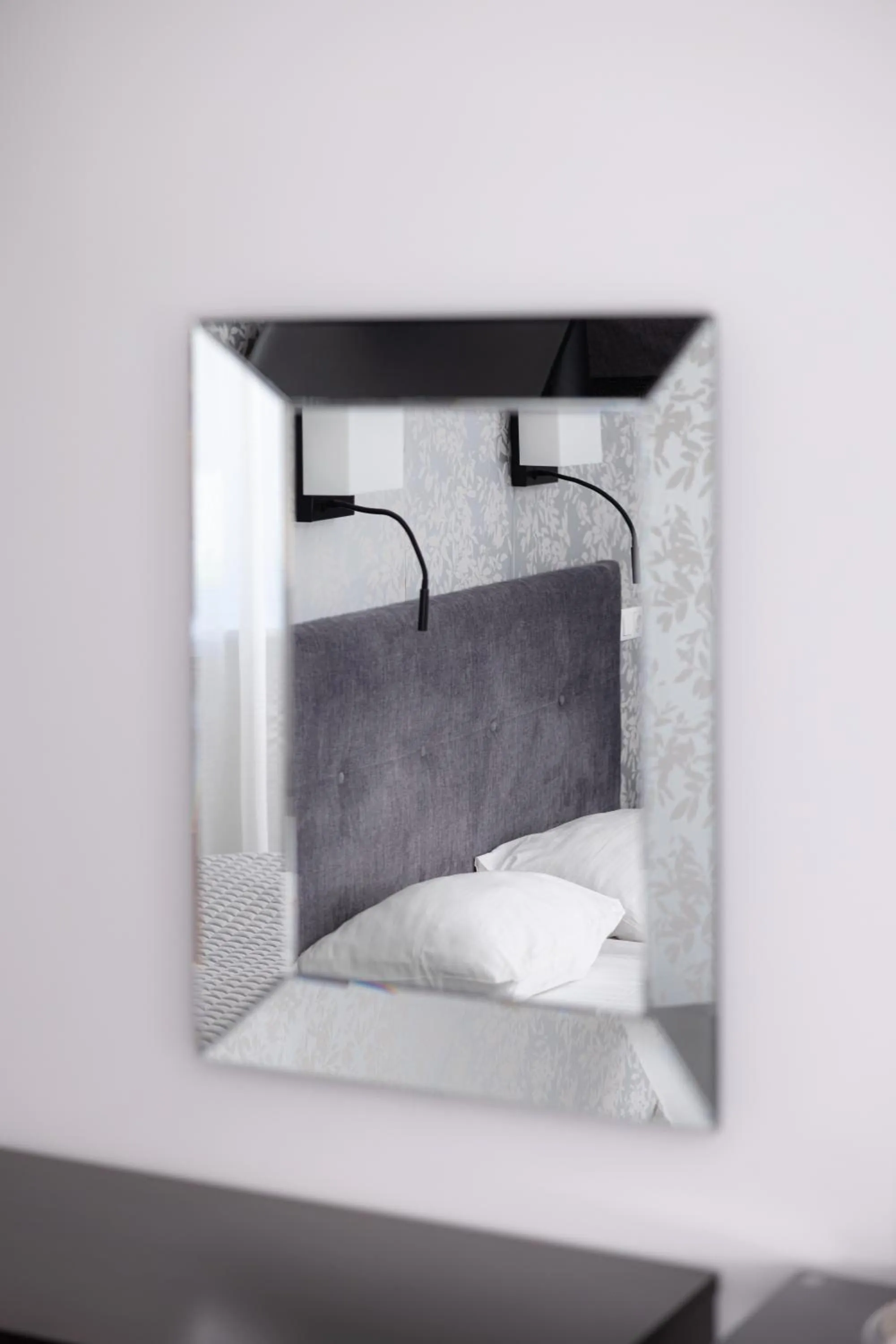 Bed in Hotel Felicia