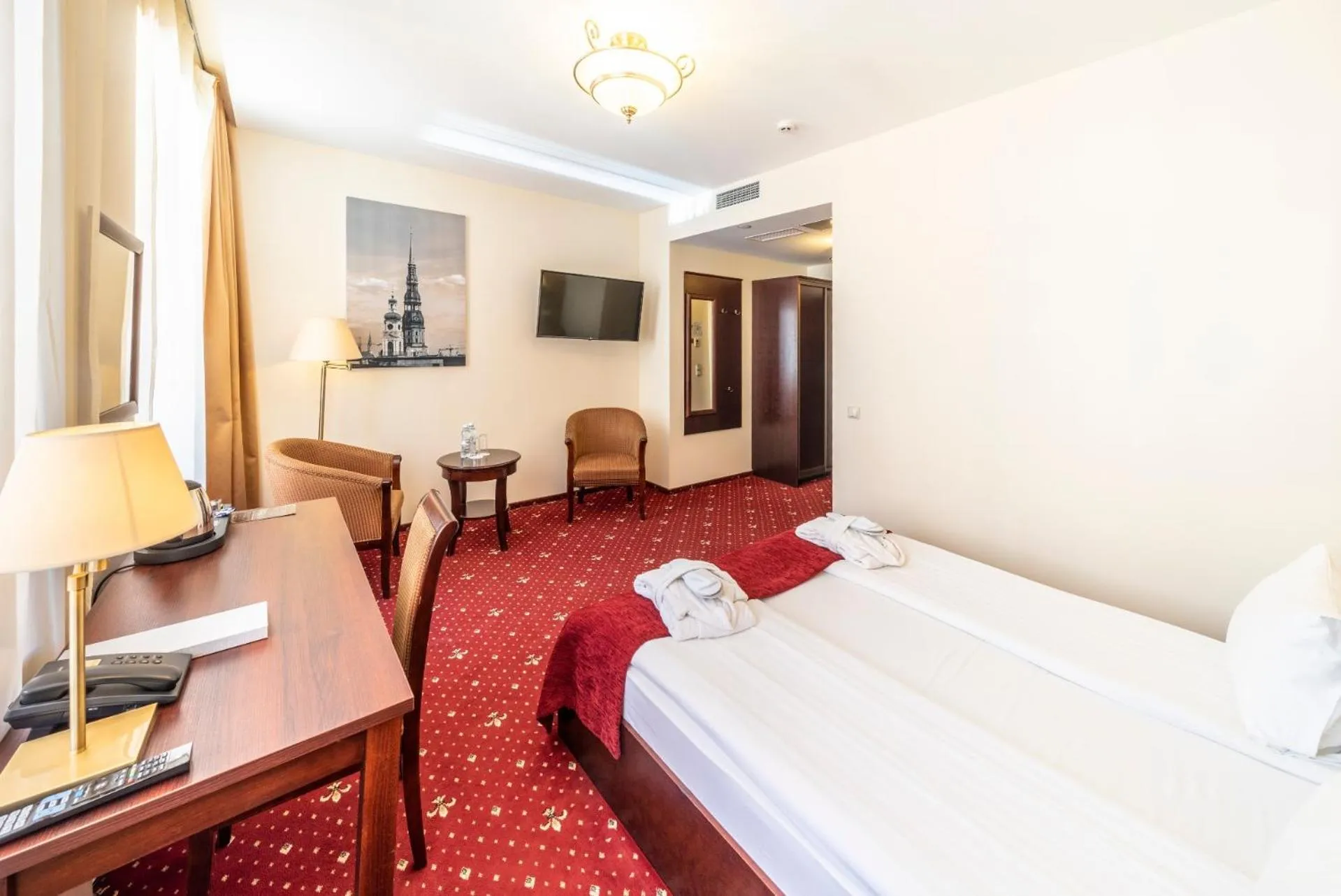 Bedroom, Bed in Rixwell Old Riga Palace Hotel