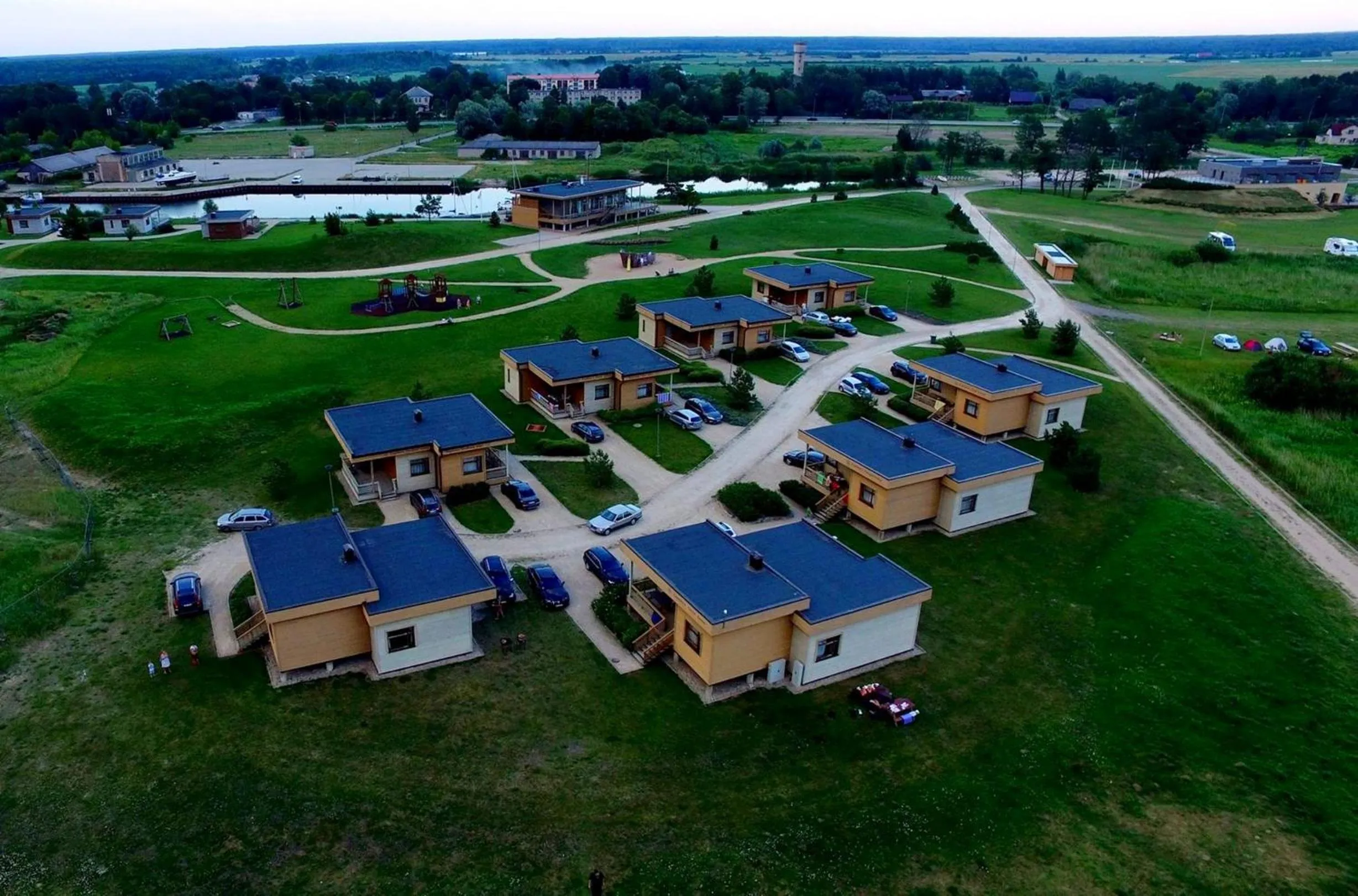 Bird's eye view in Kapteinu Osta