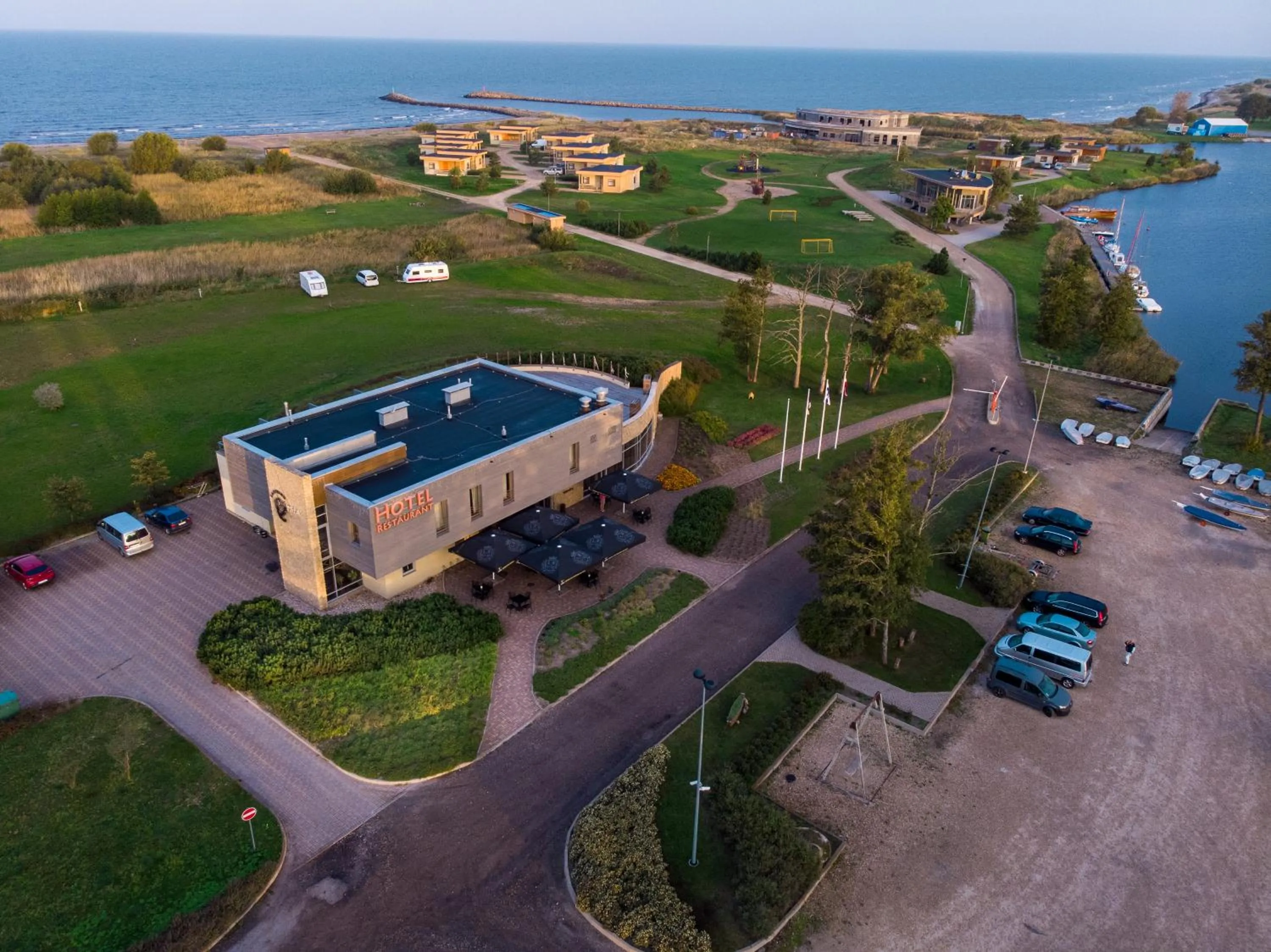 Bird's eye view in Kapteinu Osta