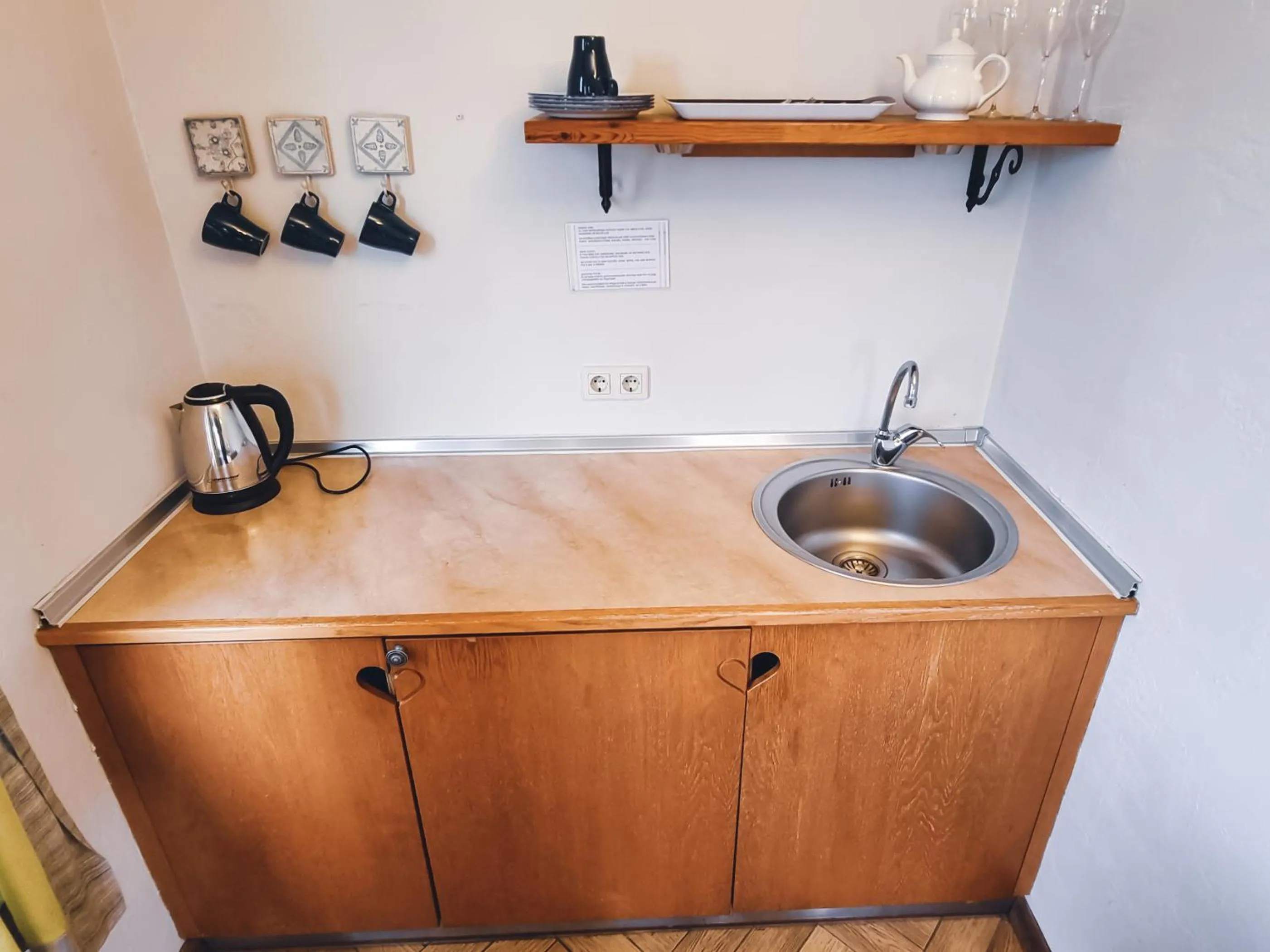 Kitchen or kitchenette in Kapteinu Osta