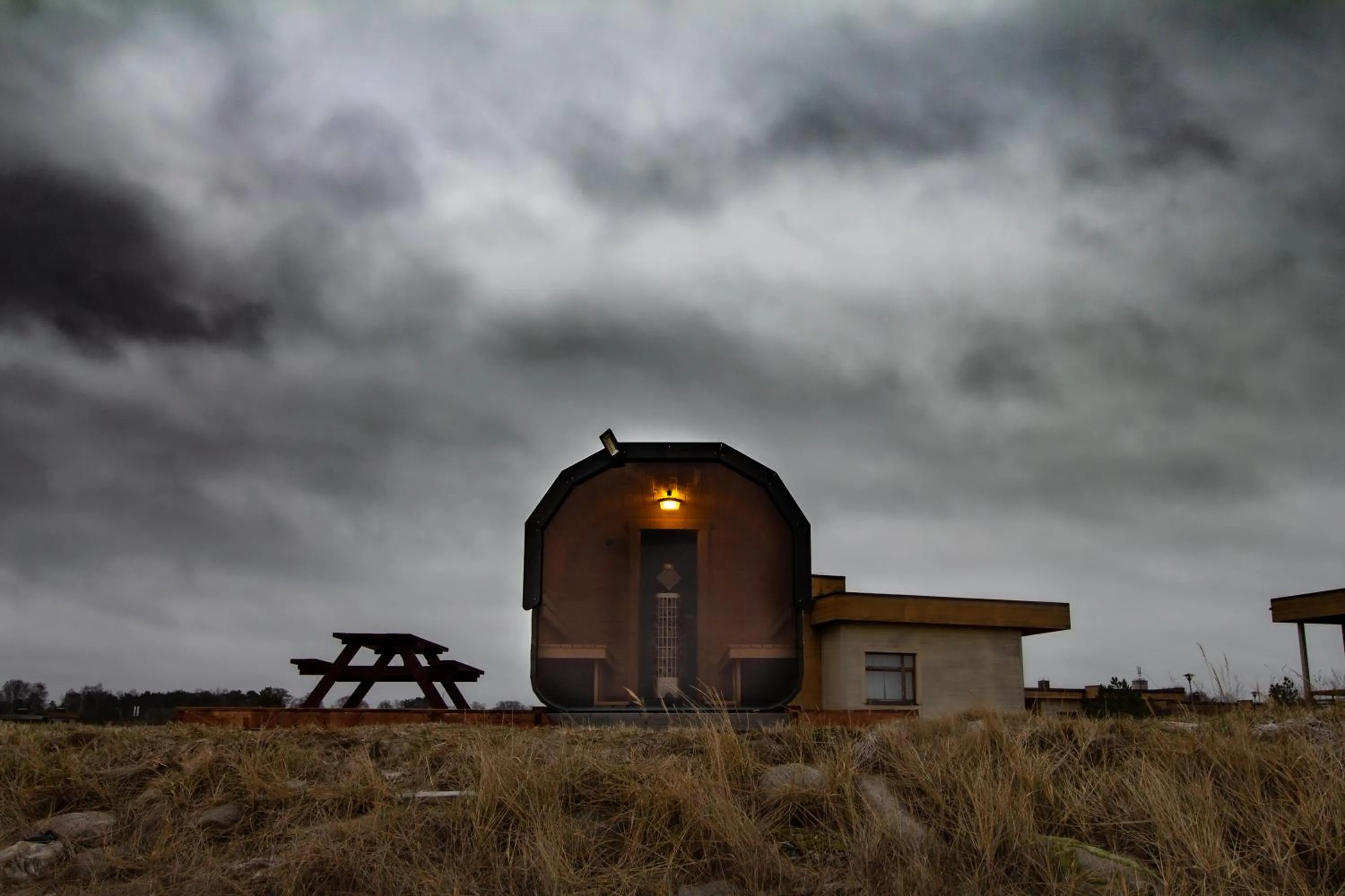 Sauna in Kapteinu Osta