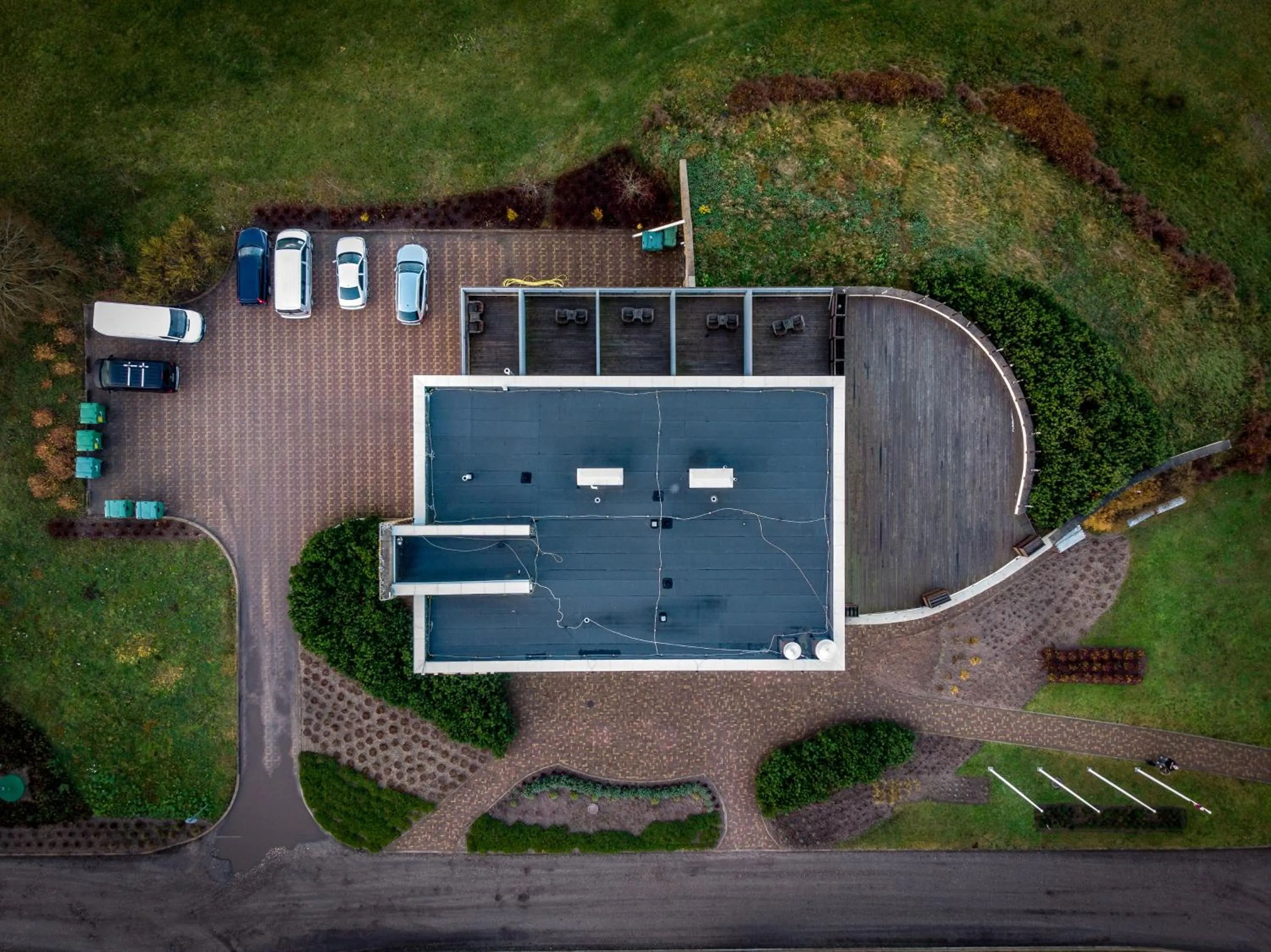 Bird's eye view in Kapteinu Osta