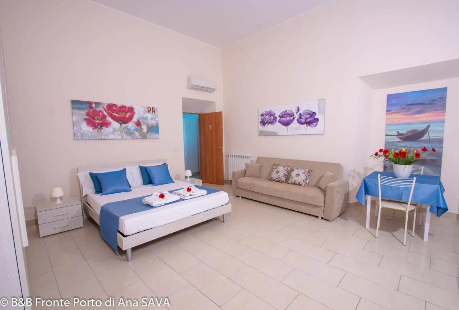 Bed in Alloggio Turistico Port View