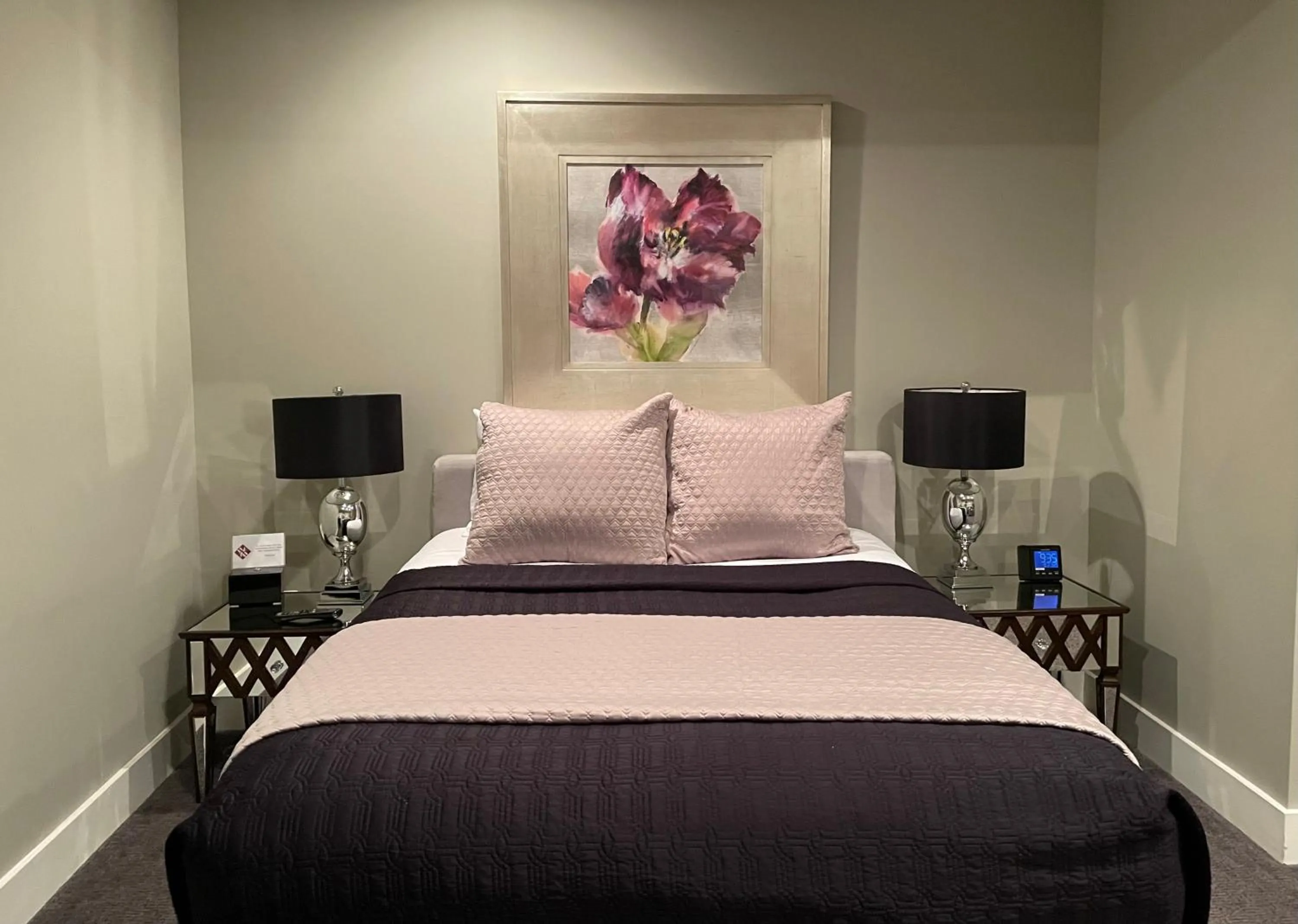 Bed in Culpeper Center Suites