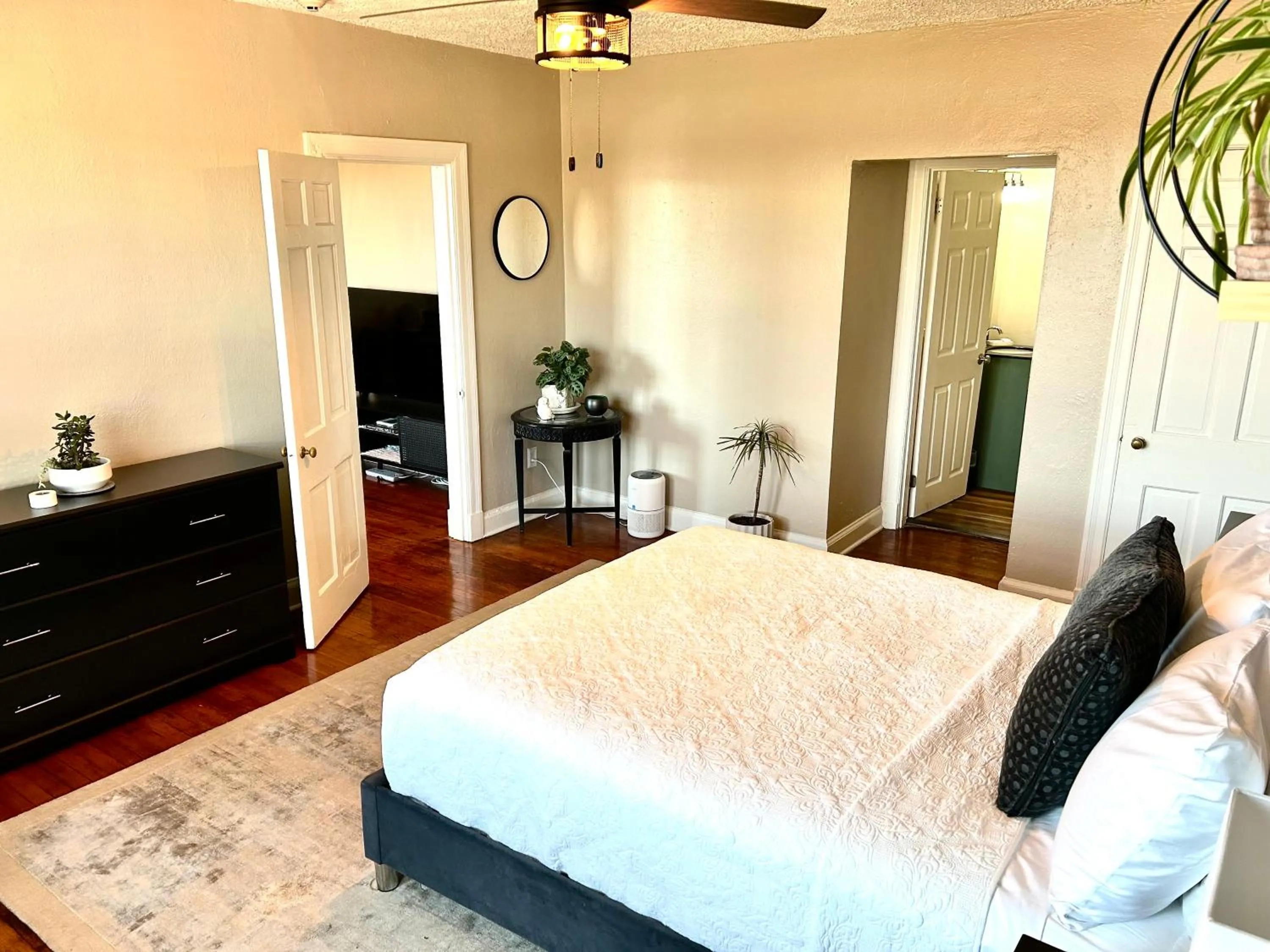 Bed in Culpeper Center Suites