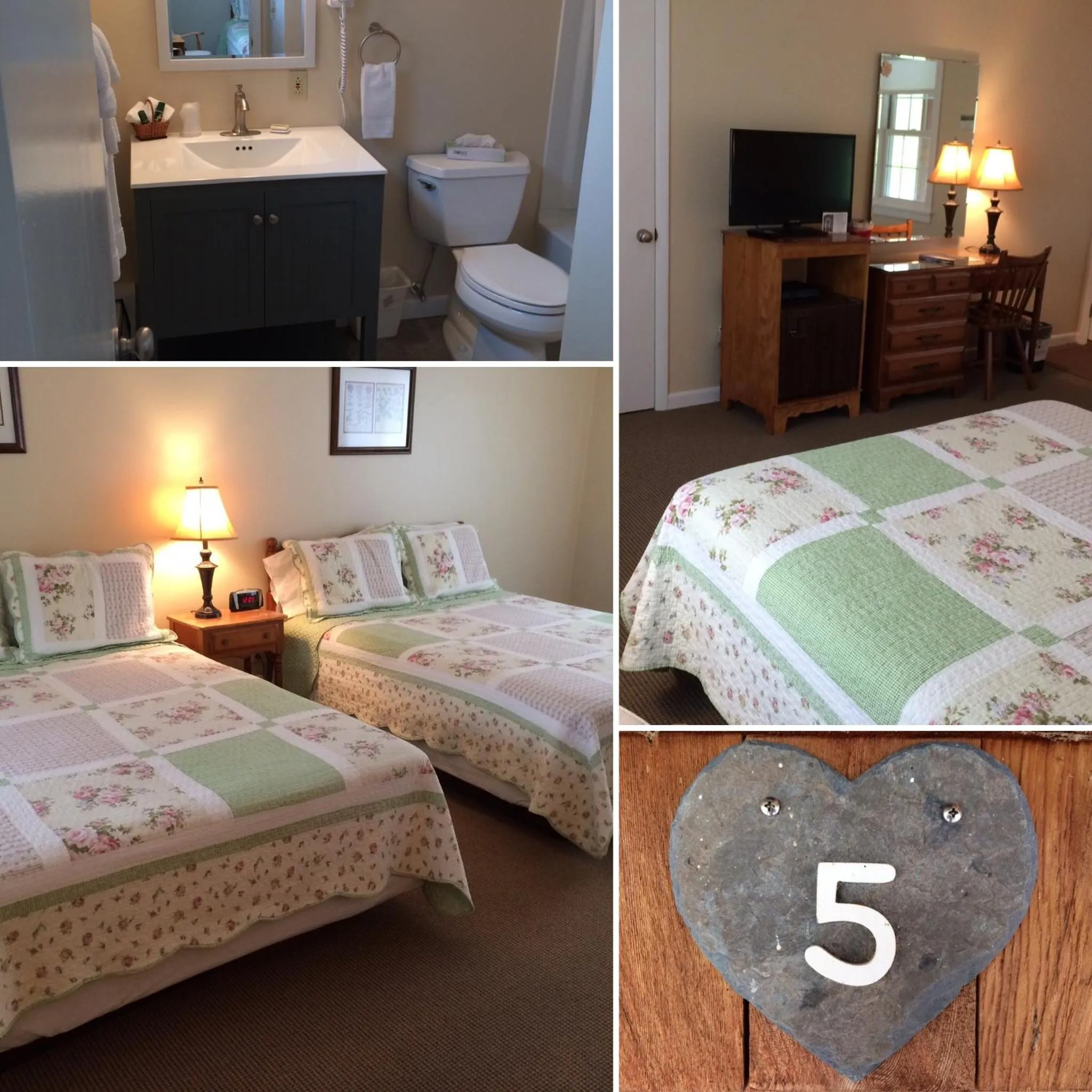 Bed in Aerie Inn of Vermont