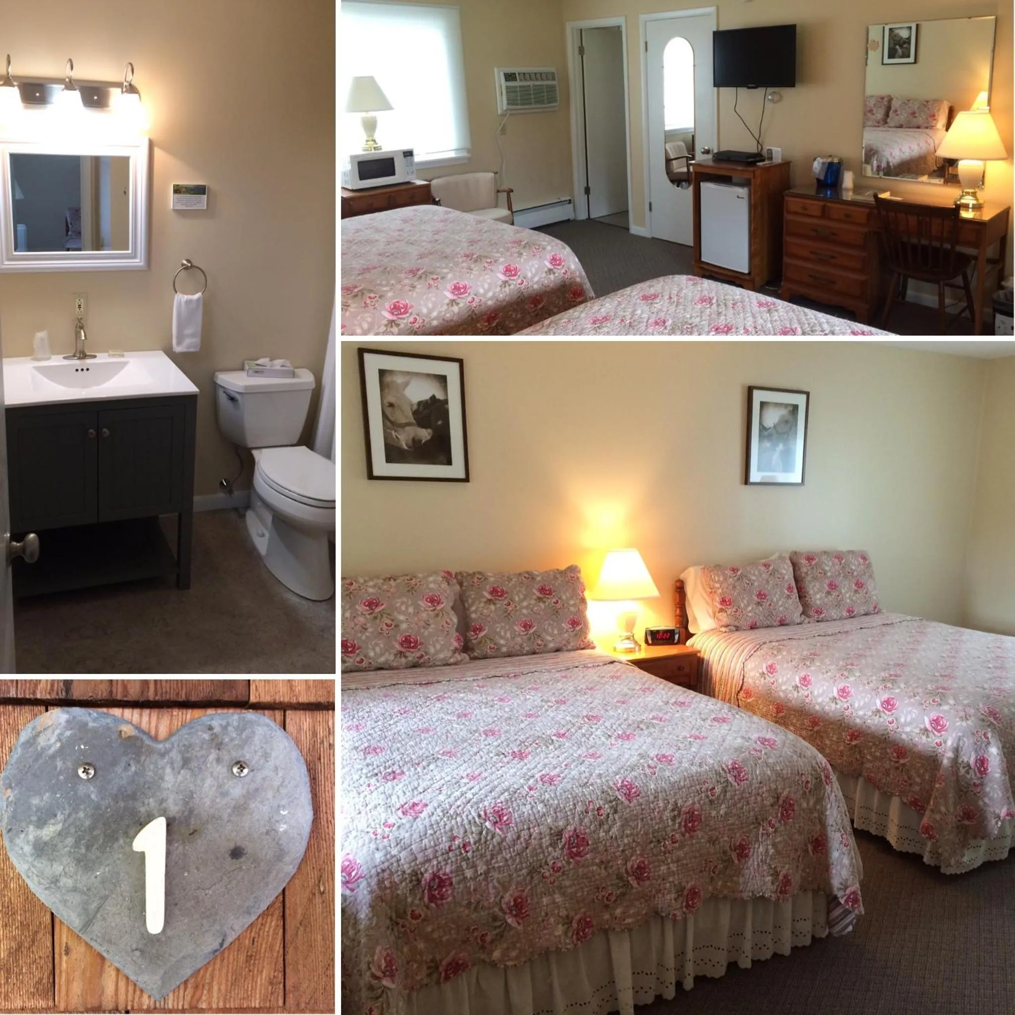 Bed in Aerie Inn of Vermont