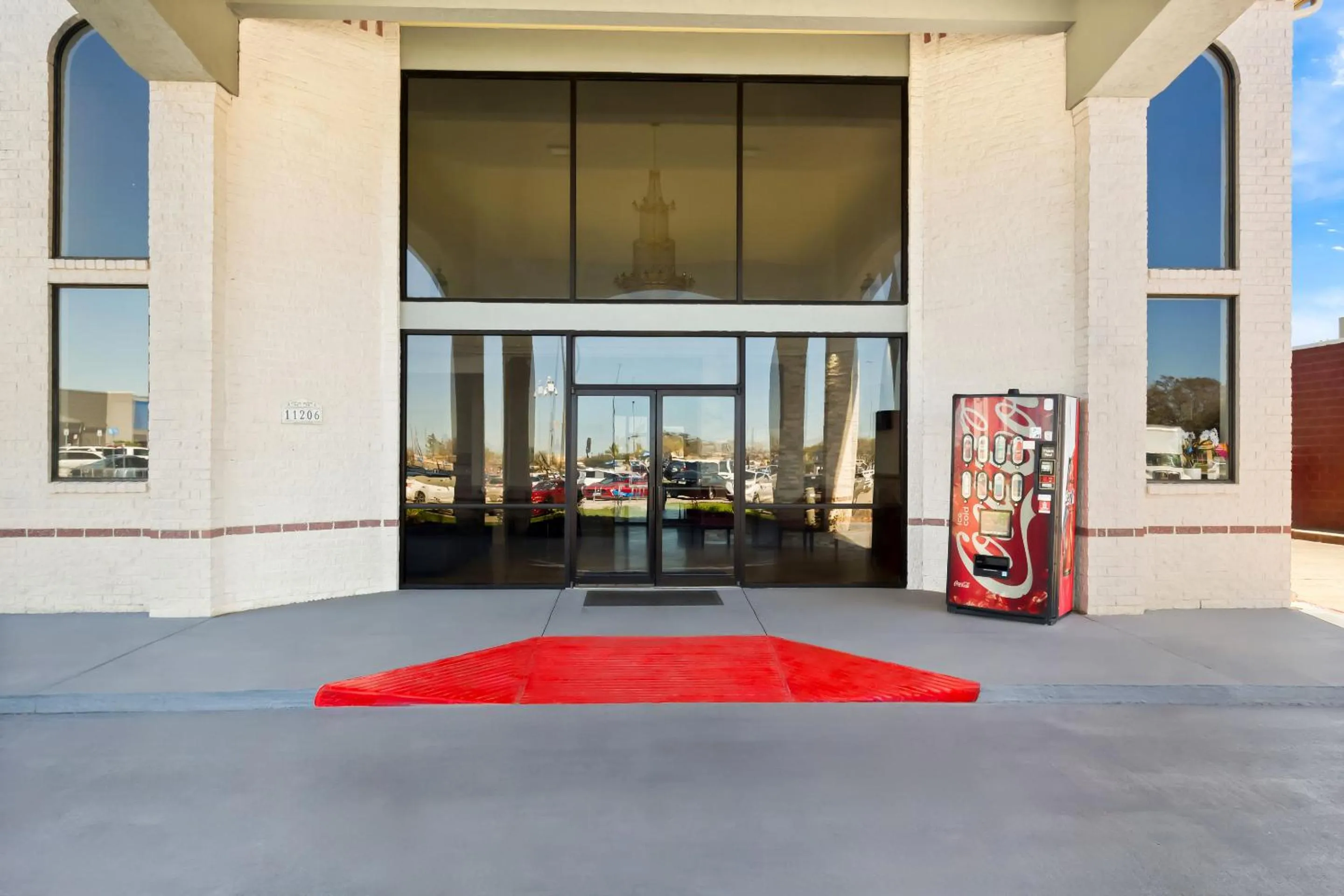 Facade/entrance in Red Roof Inn Stafford, TX