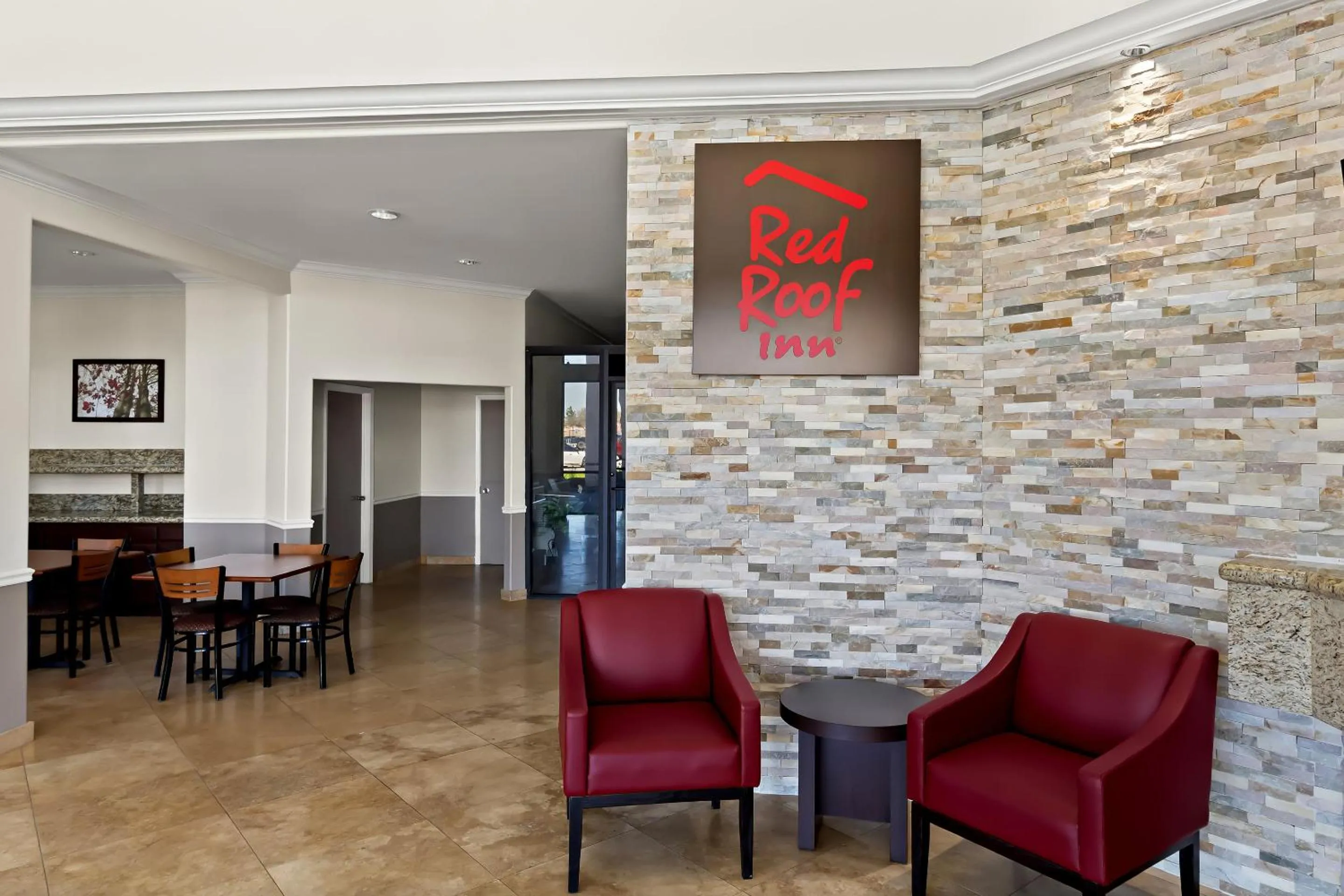 Lobby or reception in Red Roof Inn Stafford, TX
