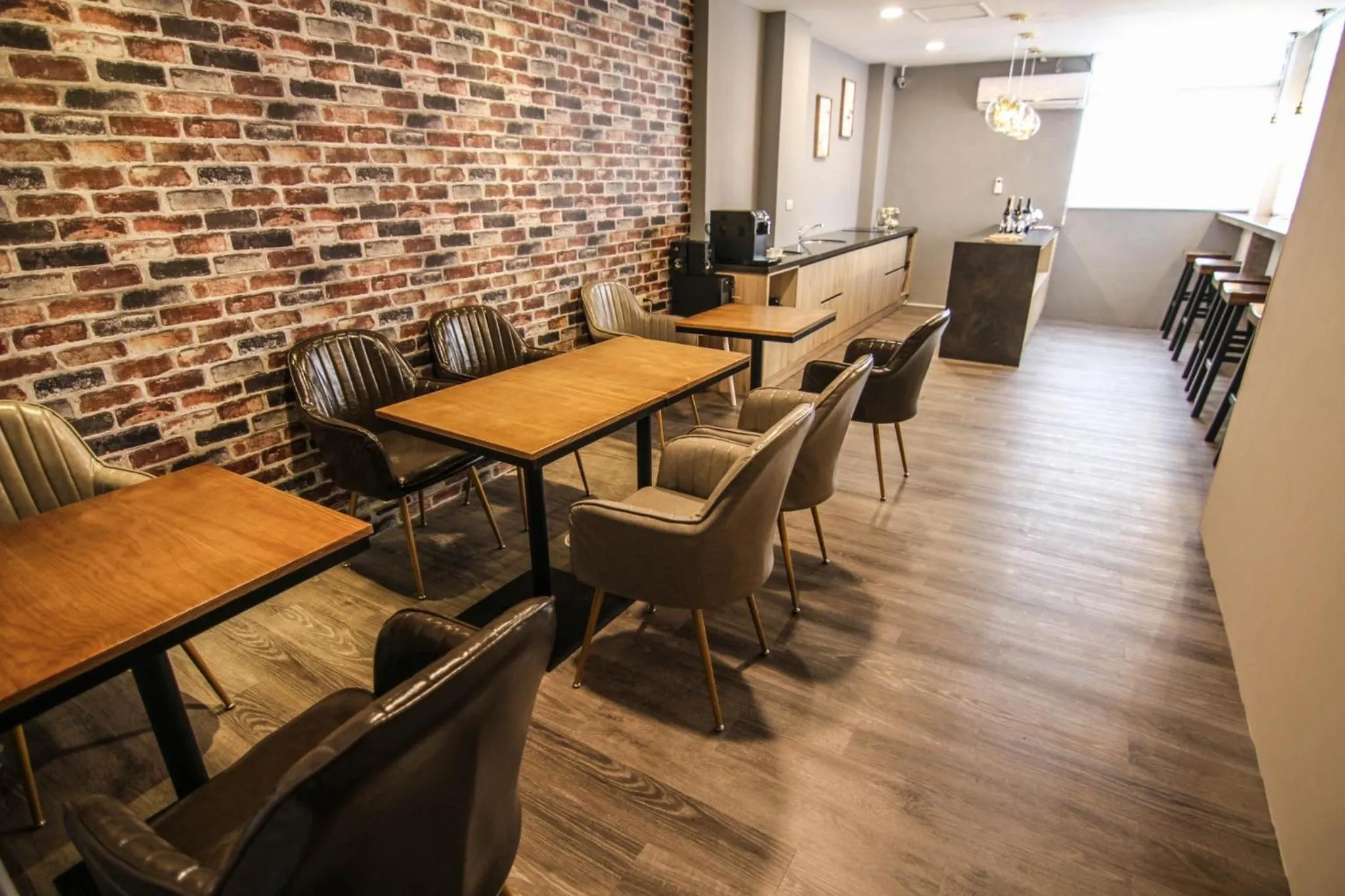 Lounge or bar in Sun Moon Lake Loft Inn