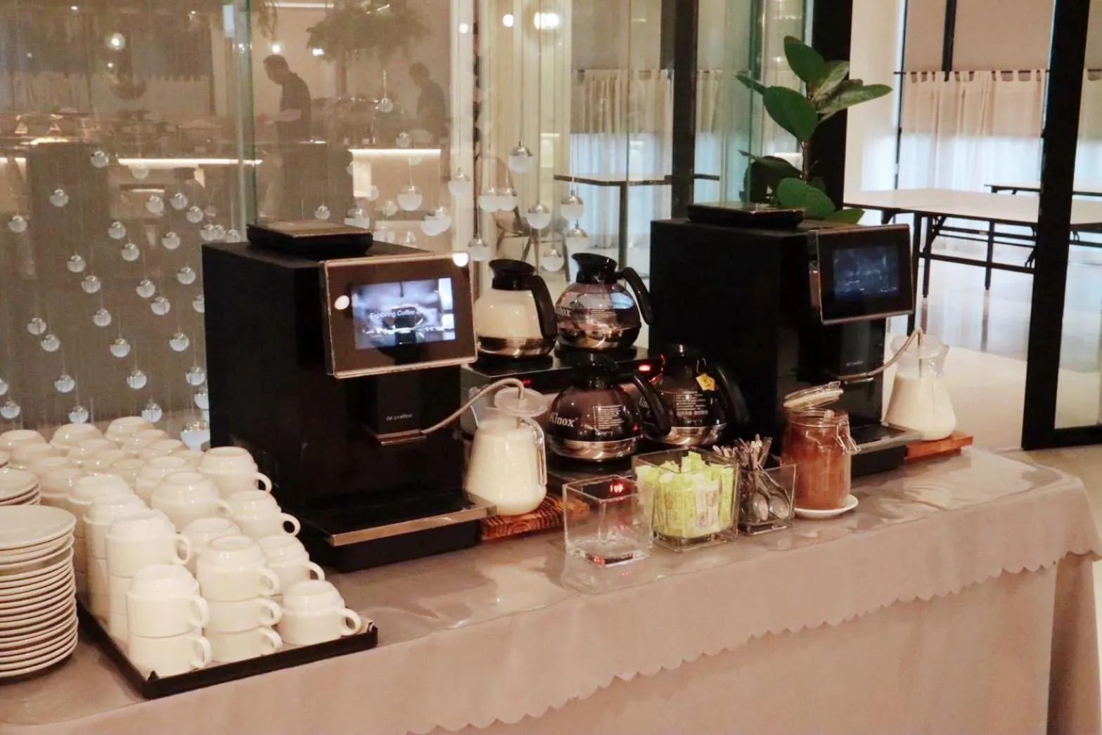 Breakfast in Mii Hotel Srinakarin