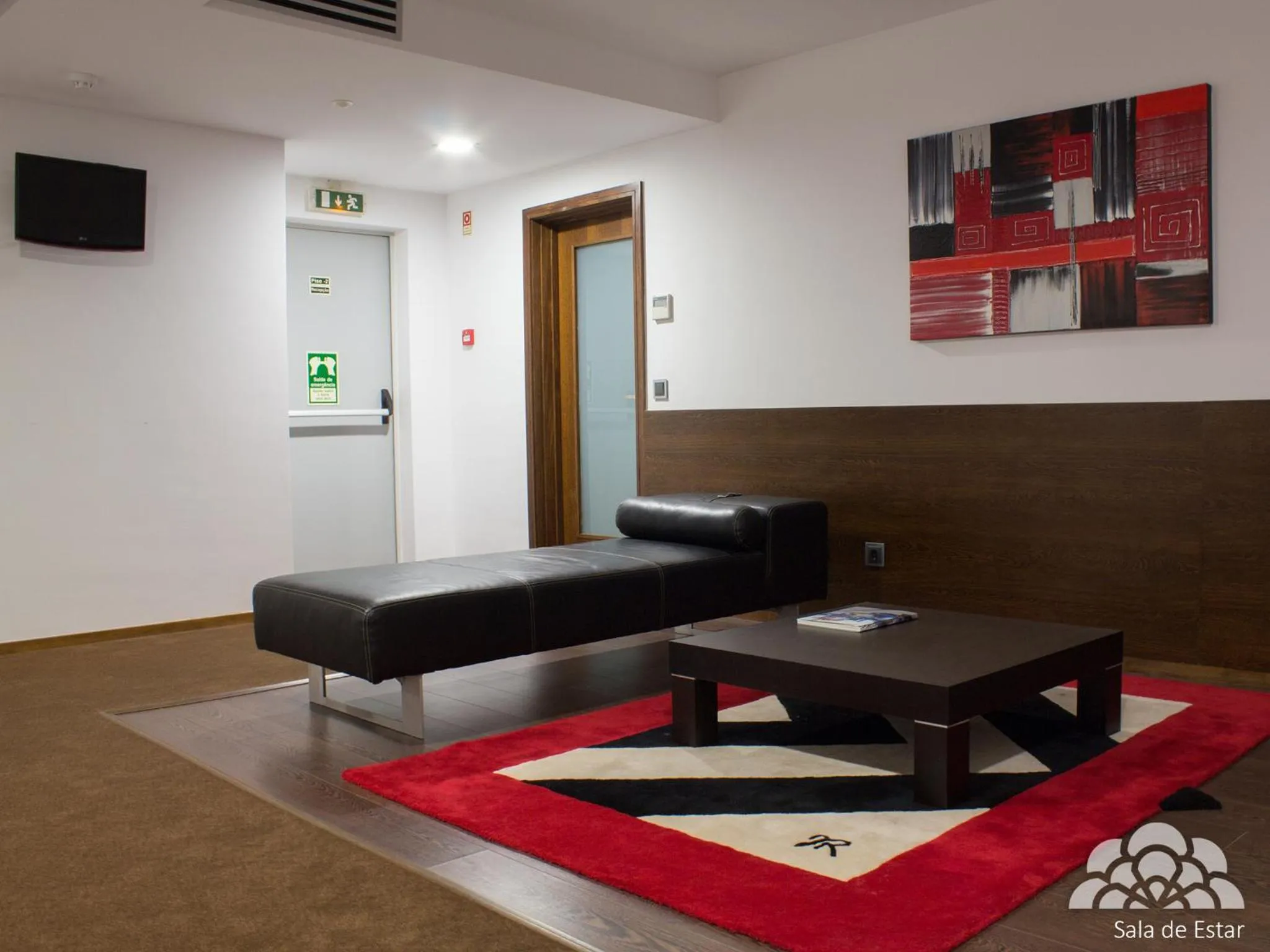Seating area in Hotel Portas De Santa Rita
