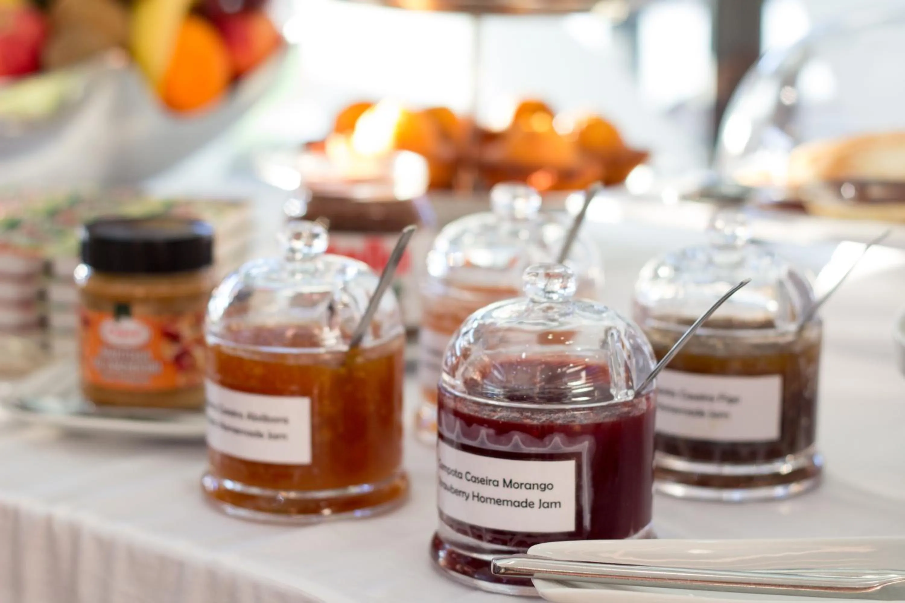 Continental breakfast in Hotel Portas De Santa Rita
