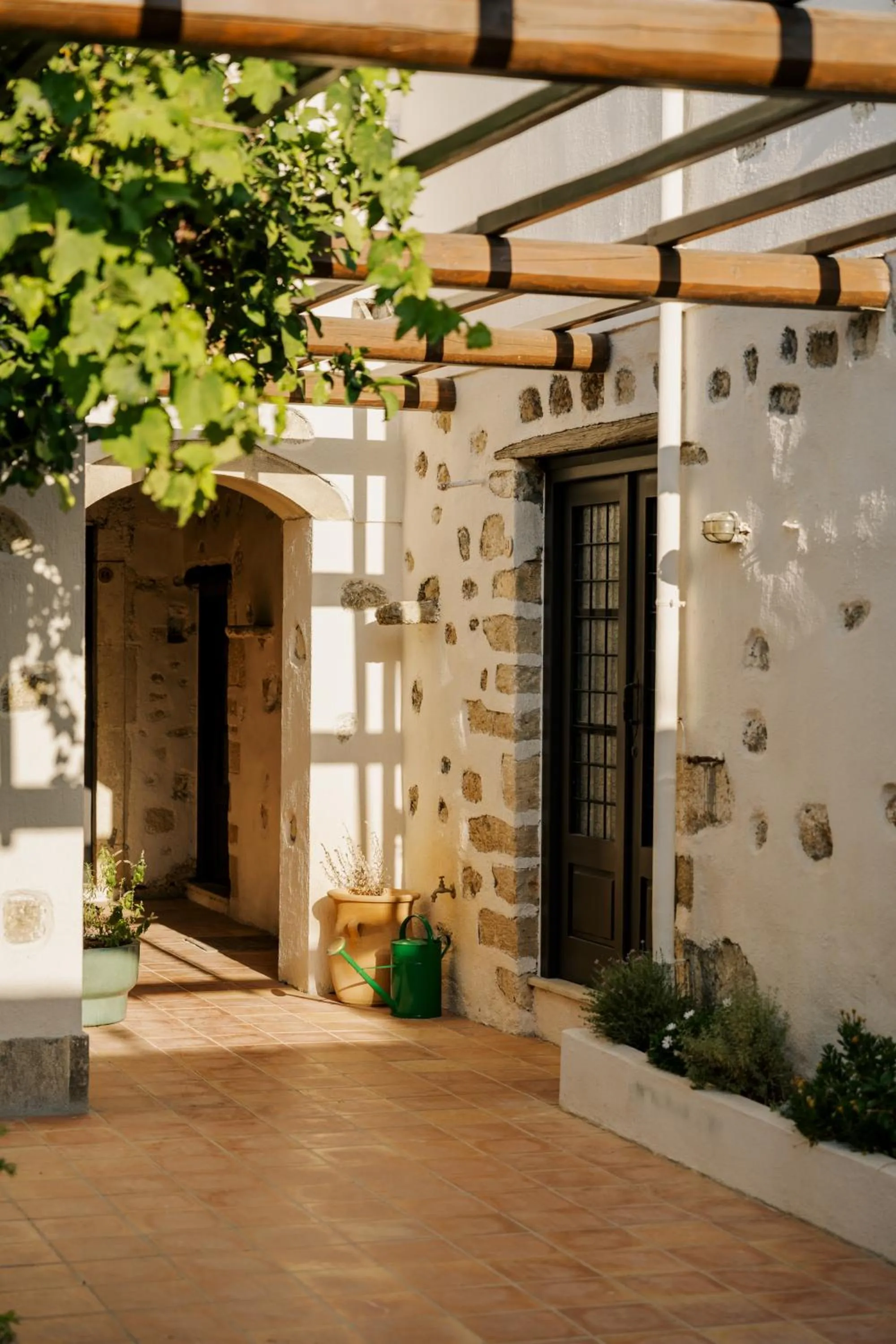 Patio in Koutouloufari Village Holiday Club