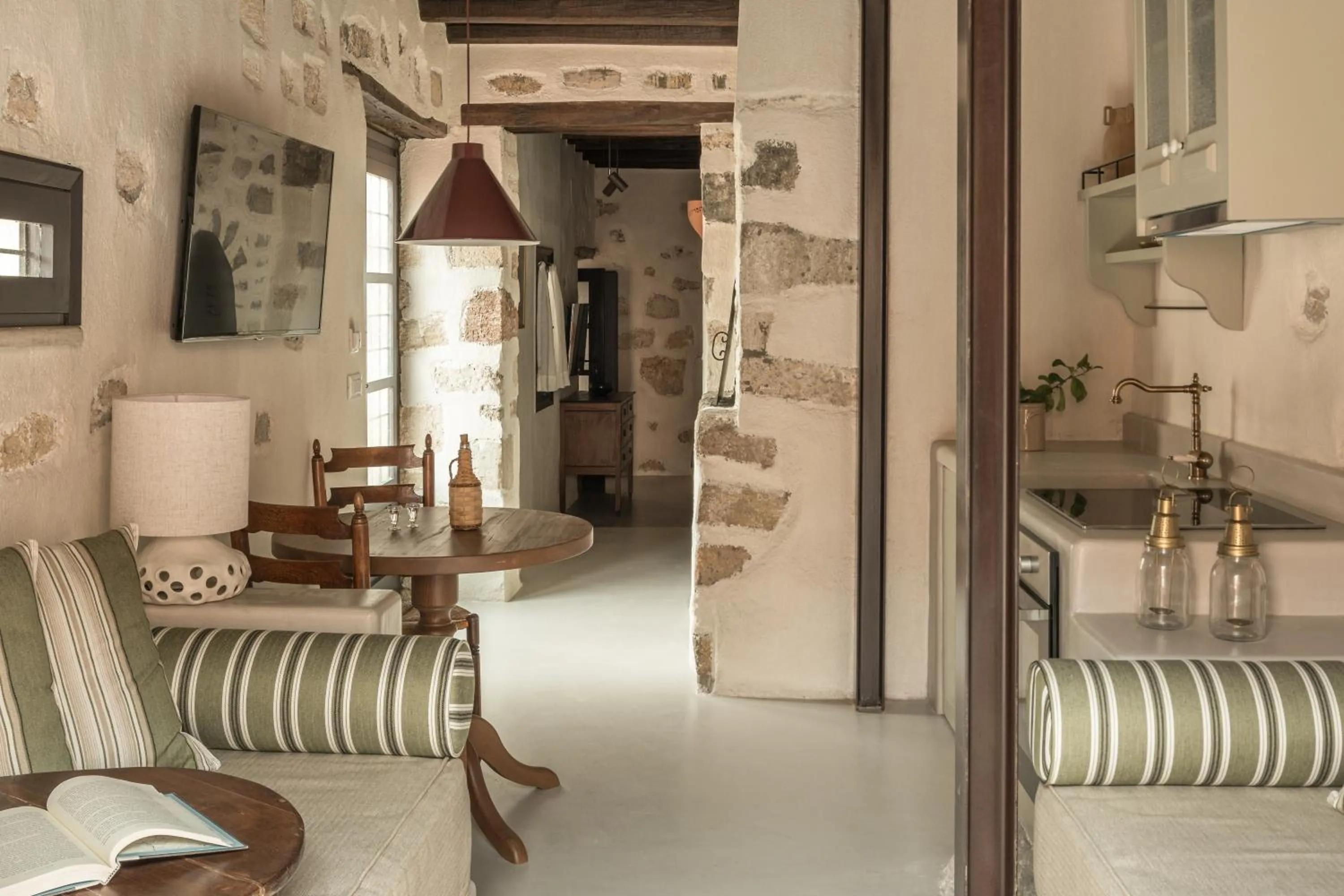 Living room in Koutouloufari Village Holiday Club