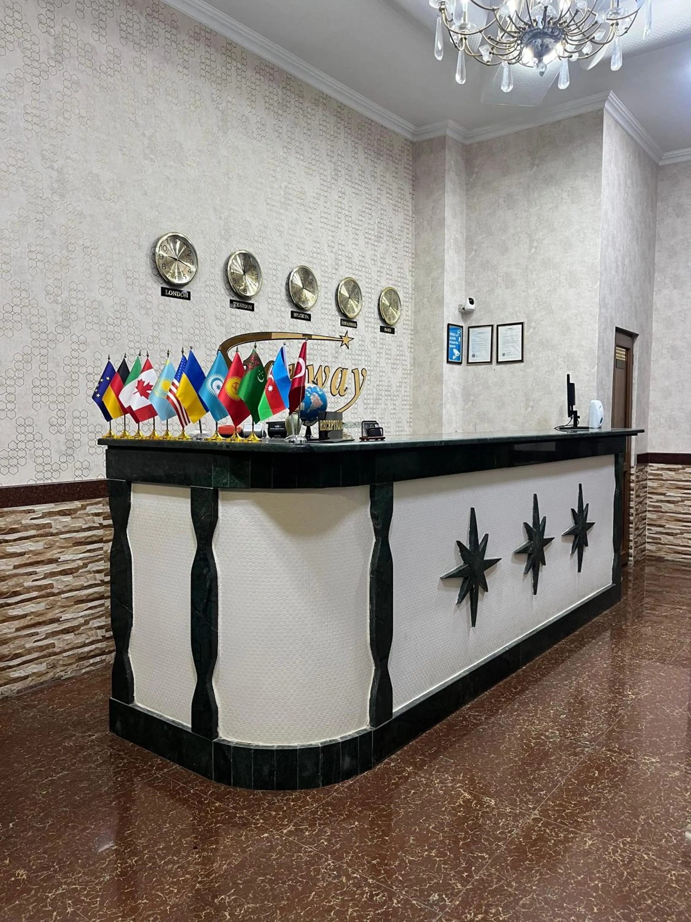 Lobby or reception in Starway Hotel
