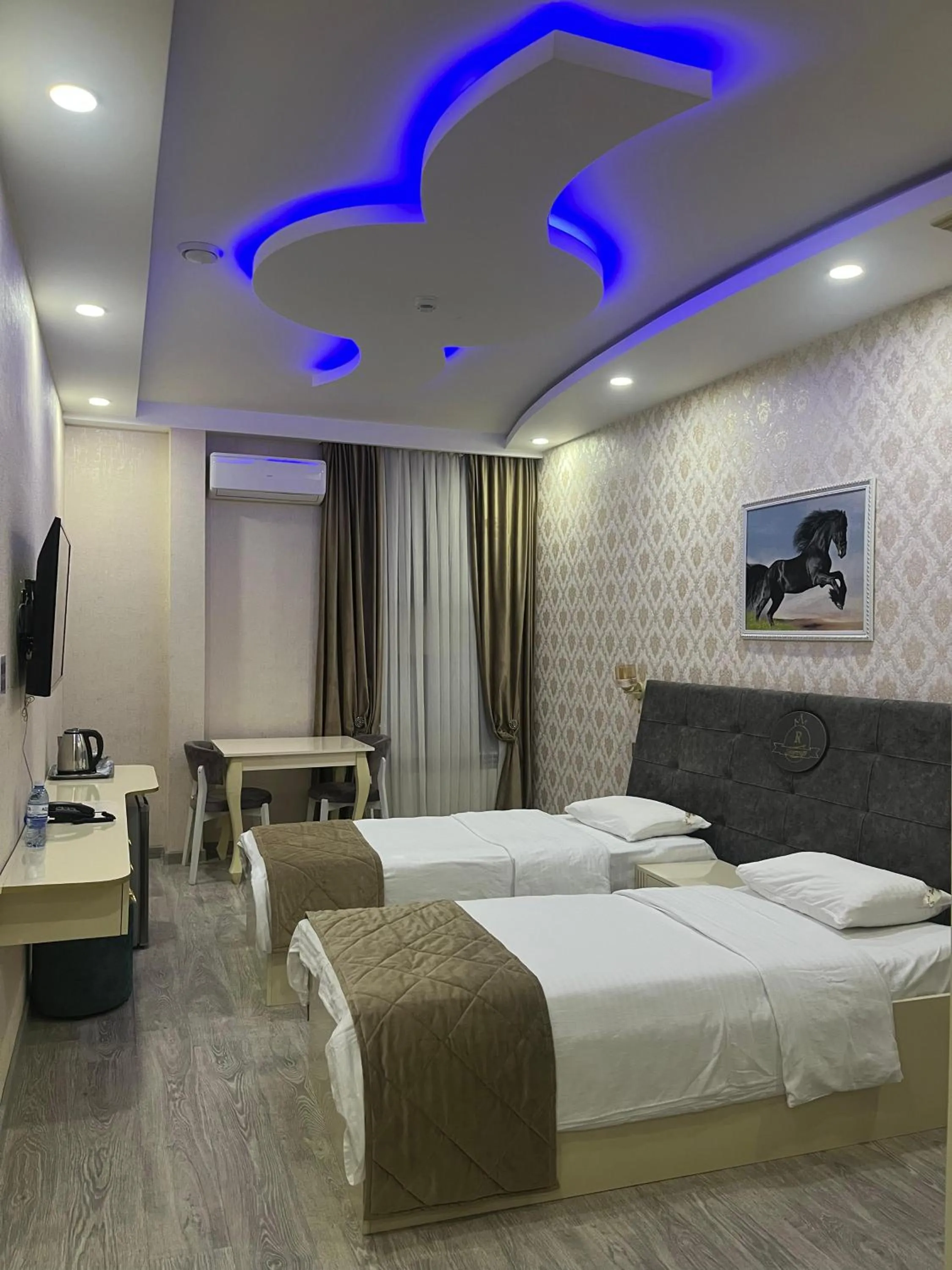 TV and multimedia, Bed in Starway Hotel