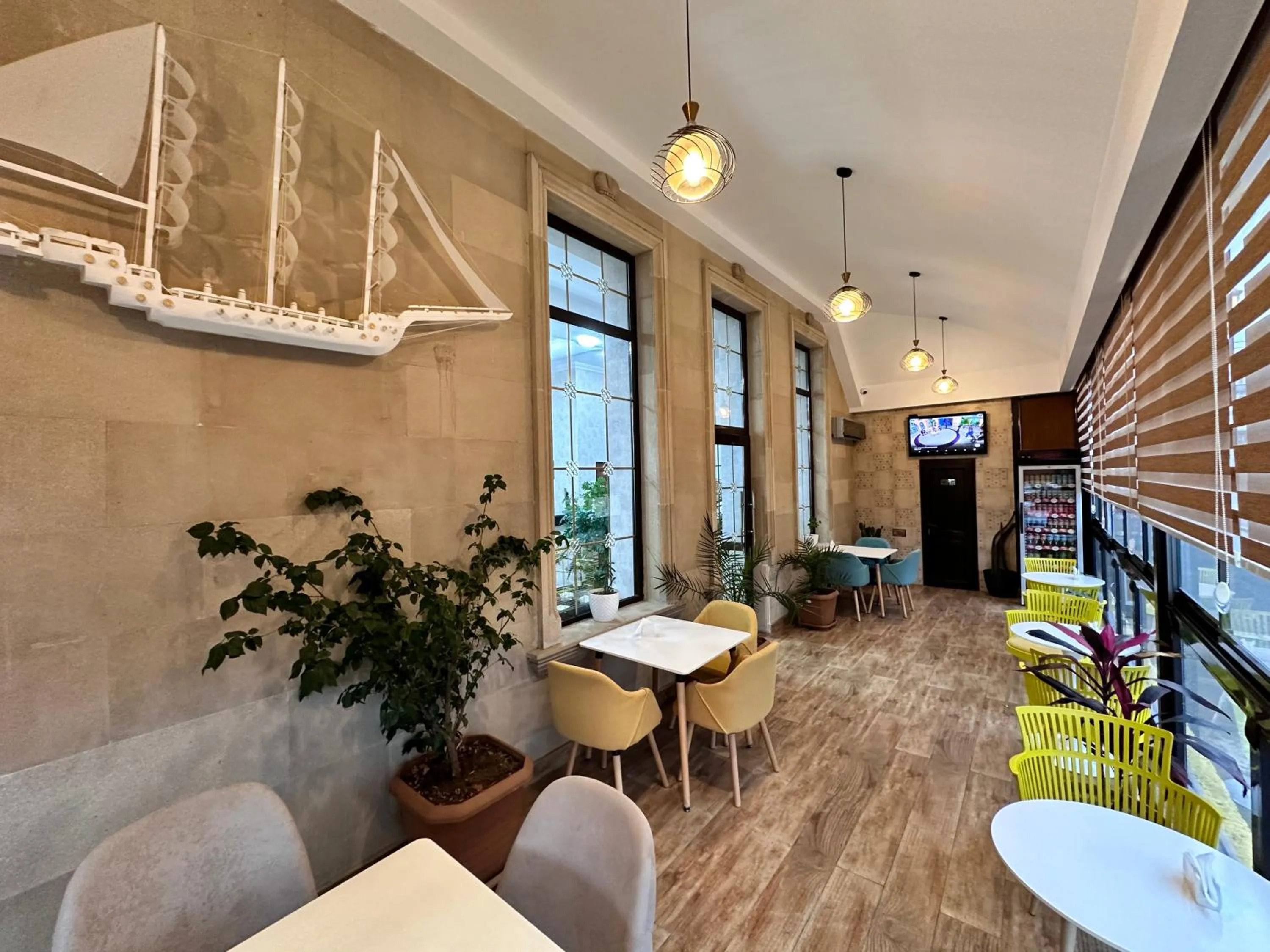 Seating area in Starway Hotel