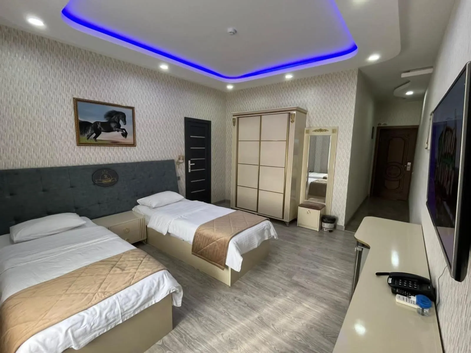 Bed in Starway Hotel