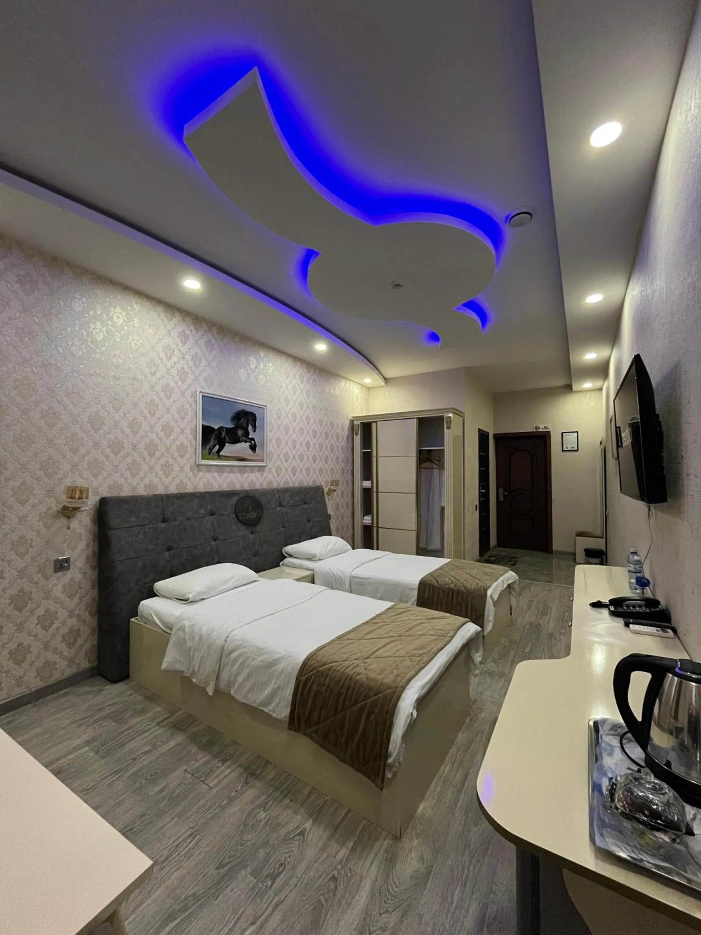 Bed in Starway Hotel