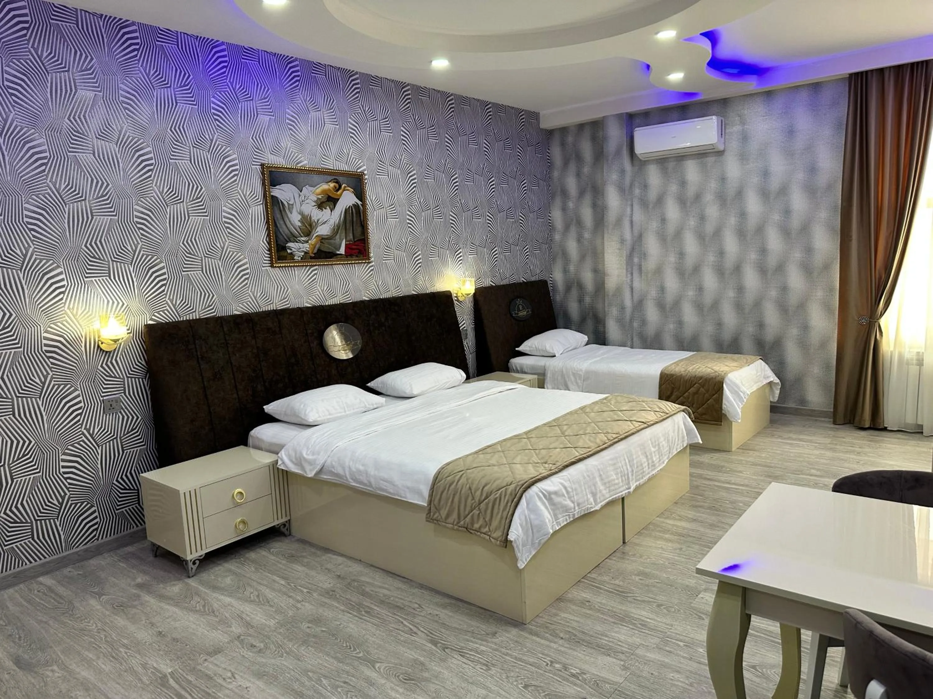 Bed in Starway Hotel