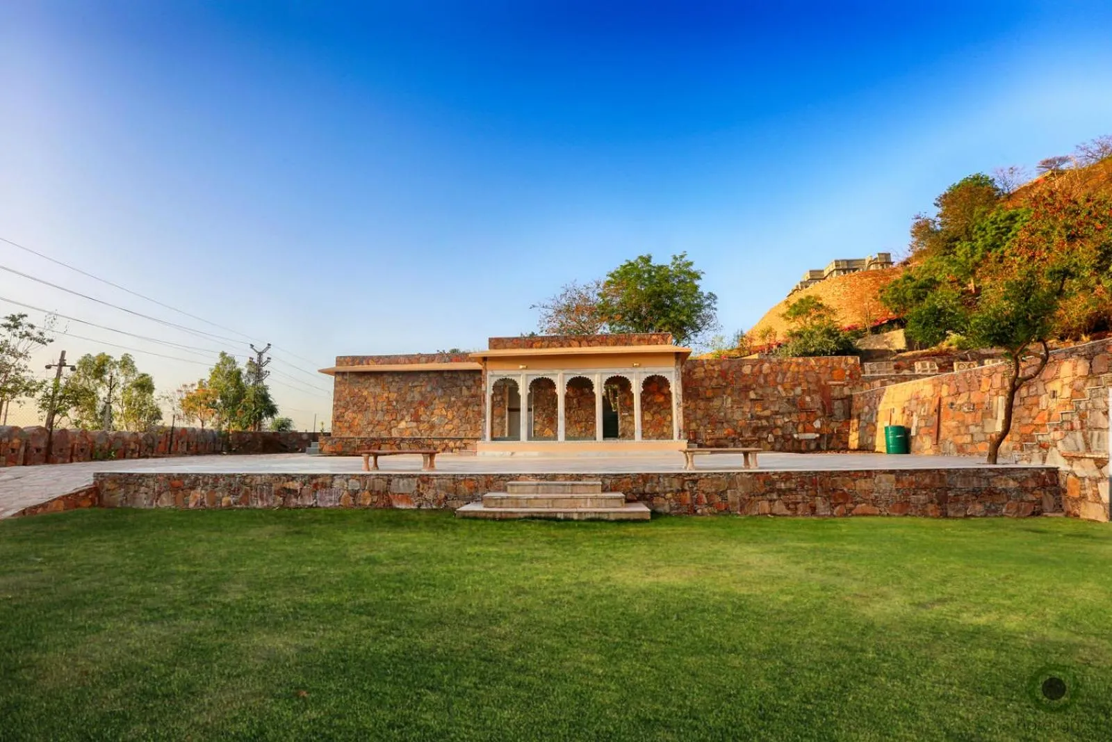 Garden in Fateh Niwas by Fateh Collection