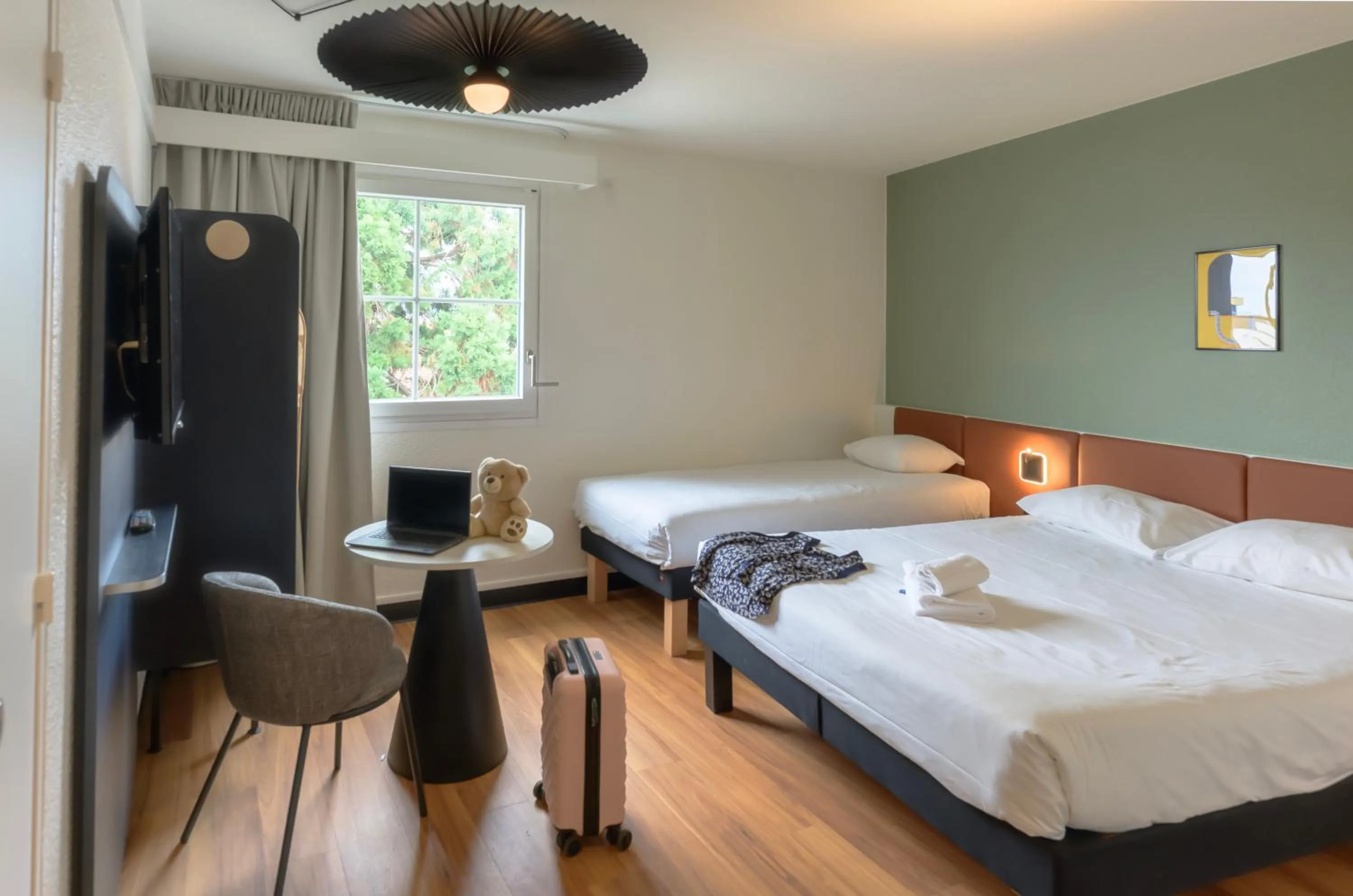 Bed in ibis Strasbourg Aéroport Le Zénith