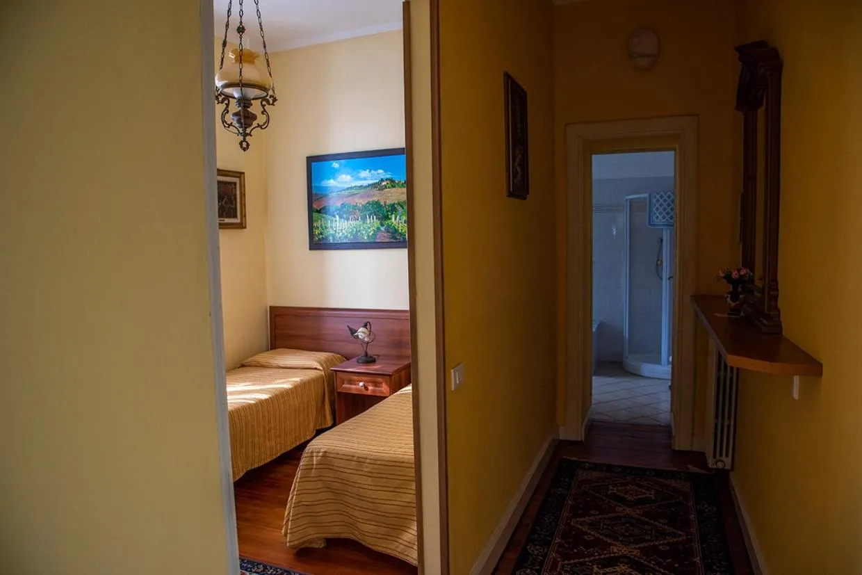 Bedroom, Bed in Hotel Villa Ruscello