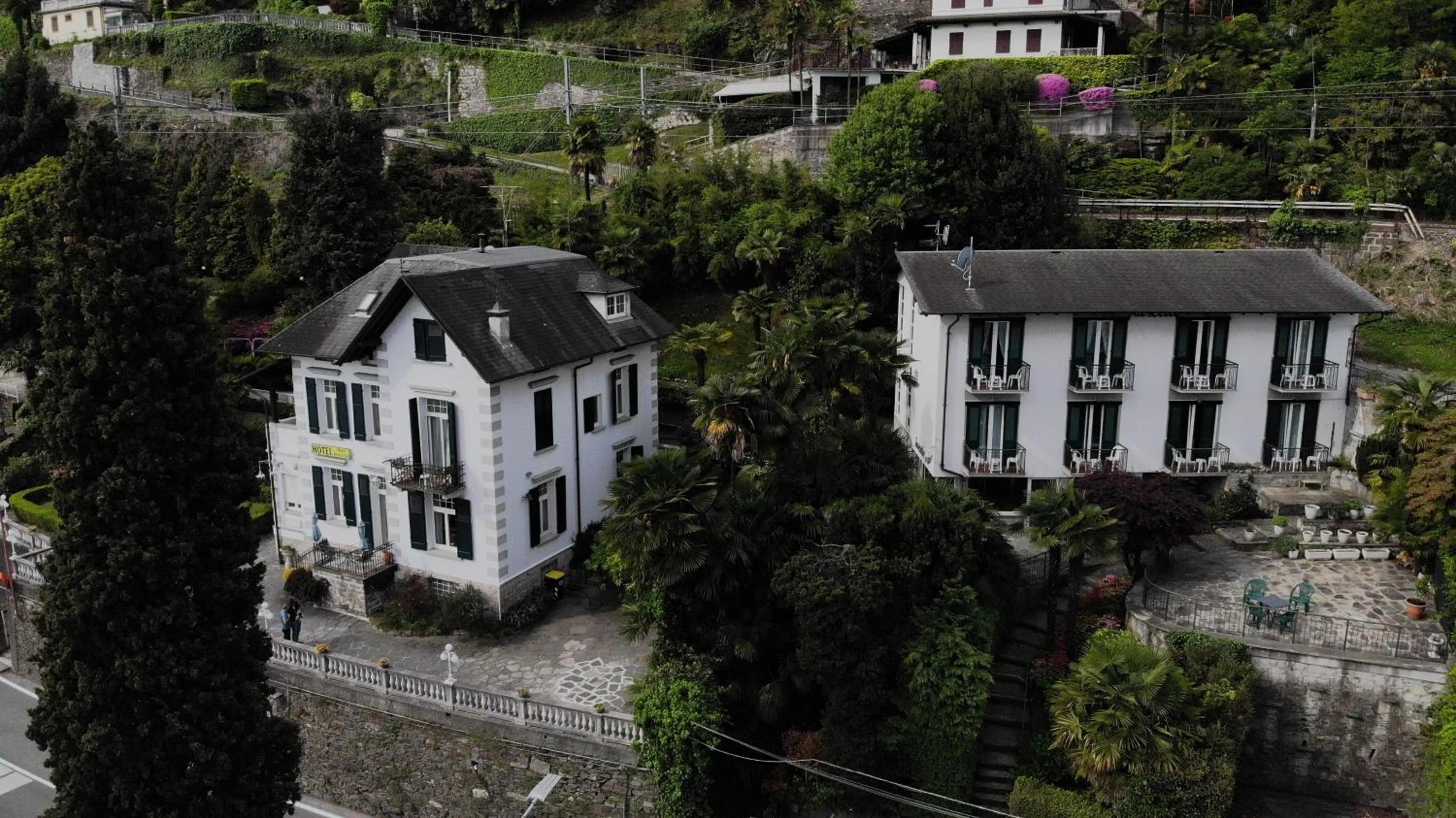 Bird's eye view in Hotel Villa Ruscello