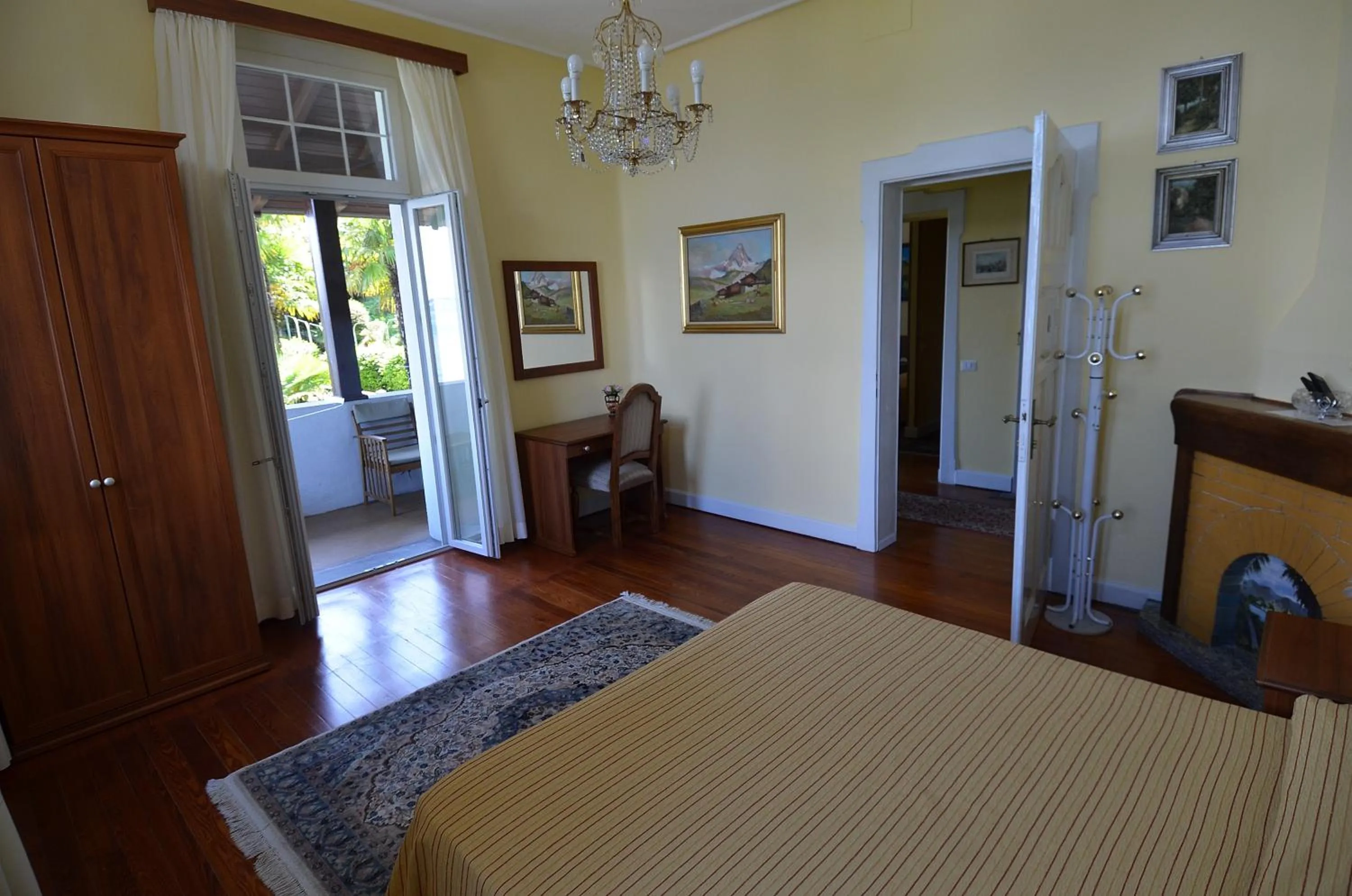 Bedroom, Bed in Hotel Villa Ruscello