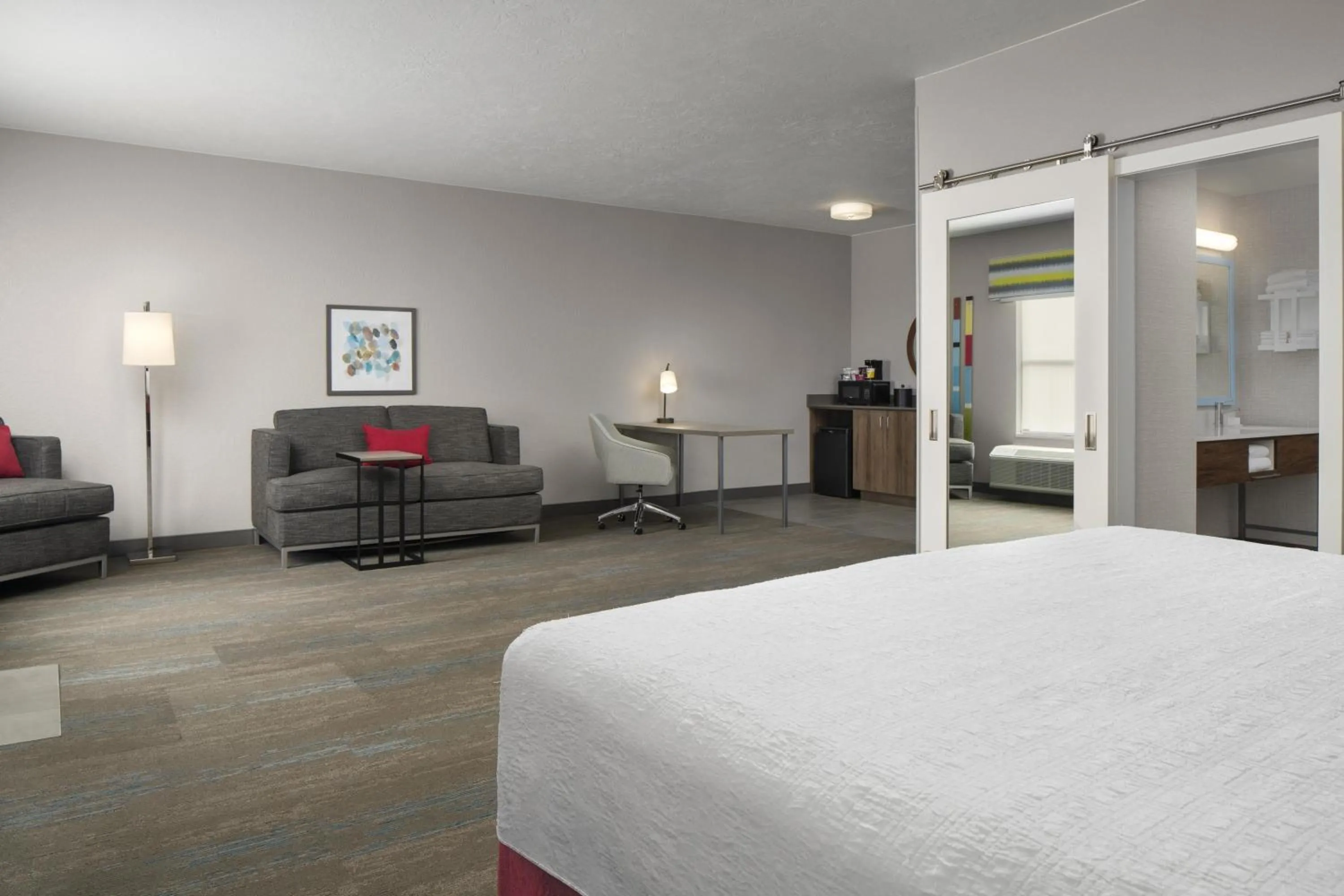 Bedroom, Bed in Hampton Inn St. George