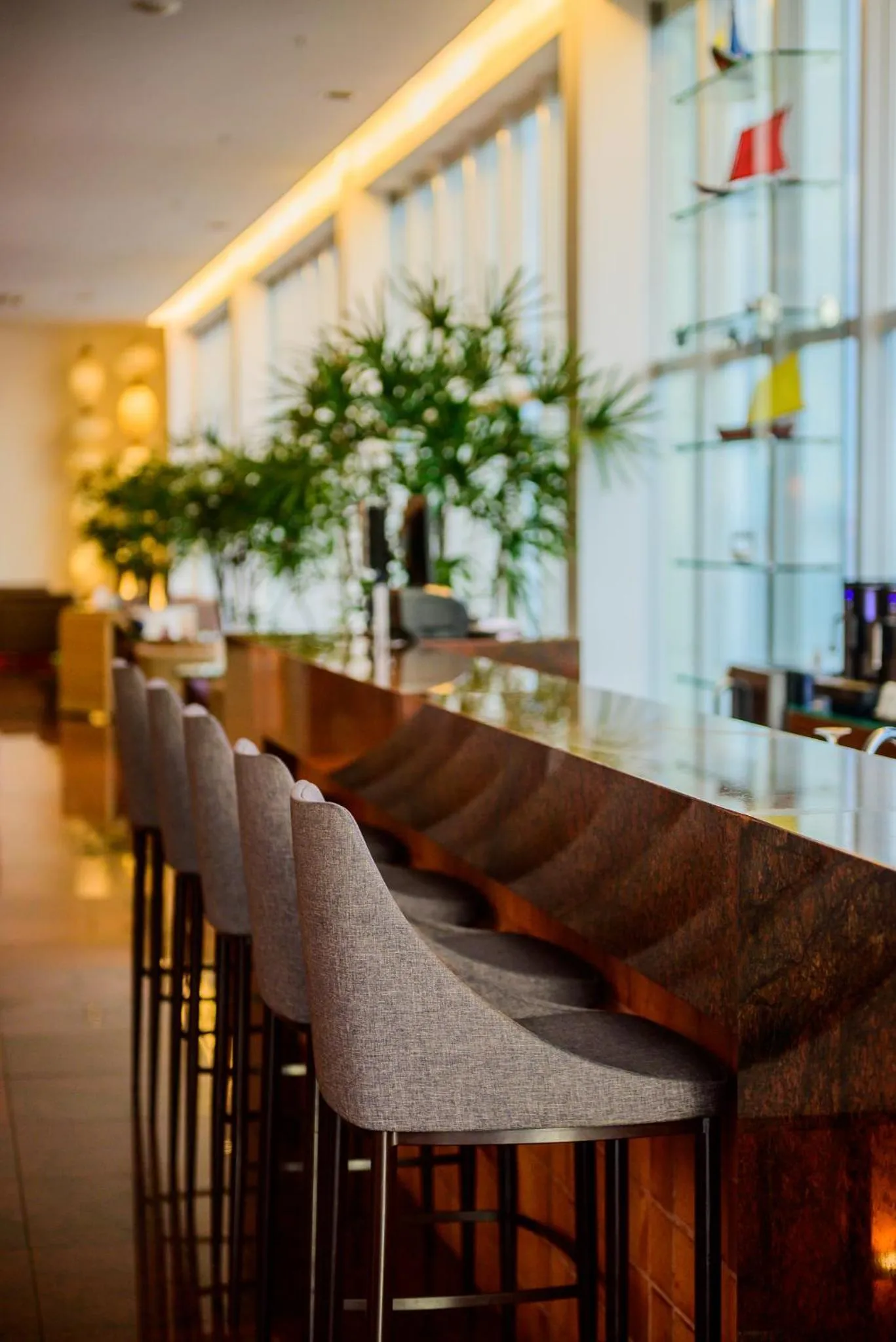 Lobby or reception in Hotel Luzeiros São Luis