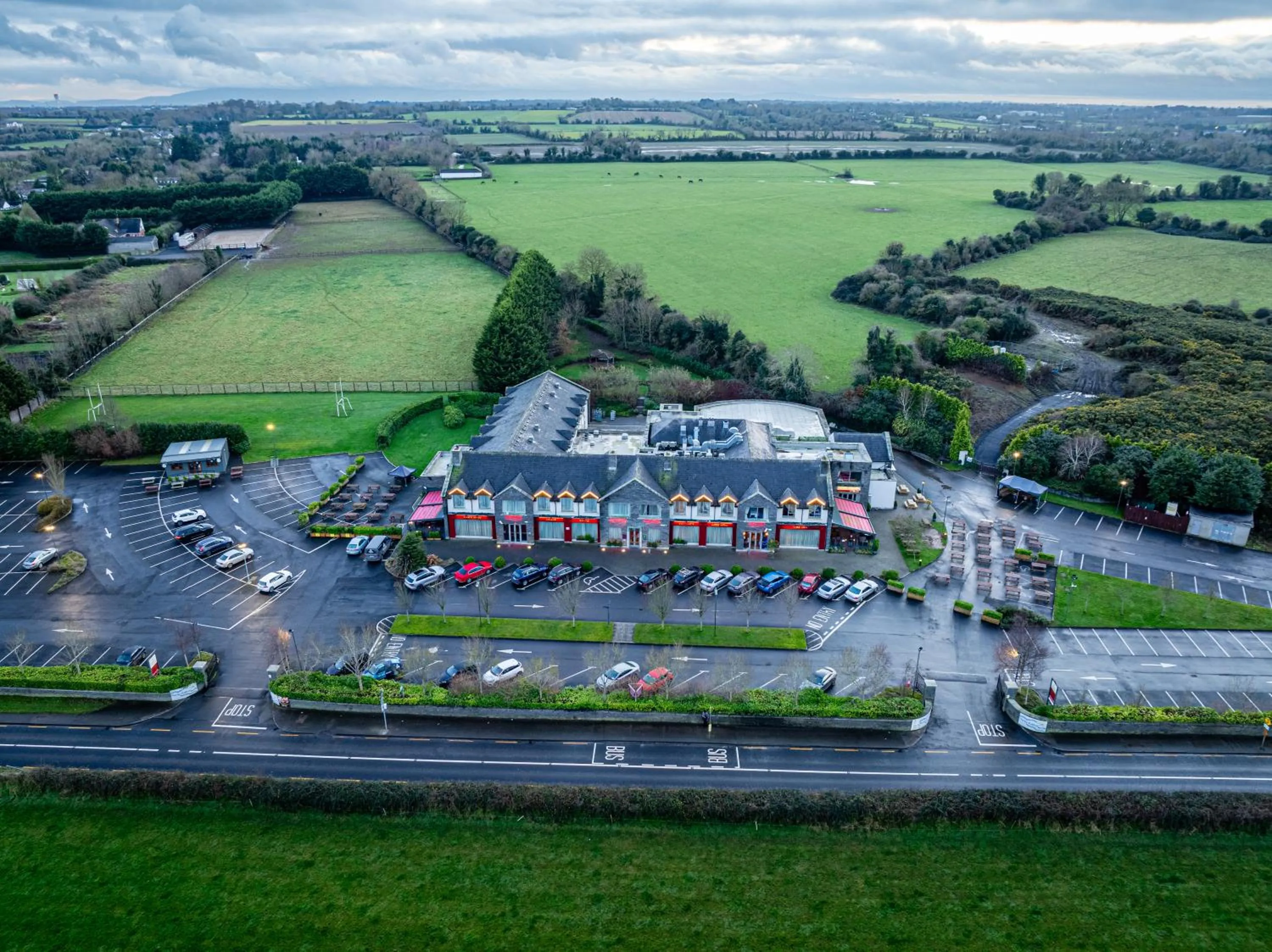 Bird's eye view in Kettles Country House Hotel