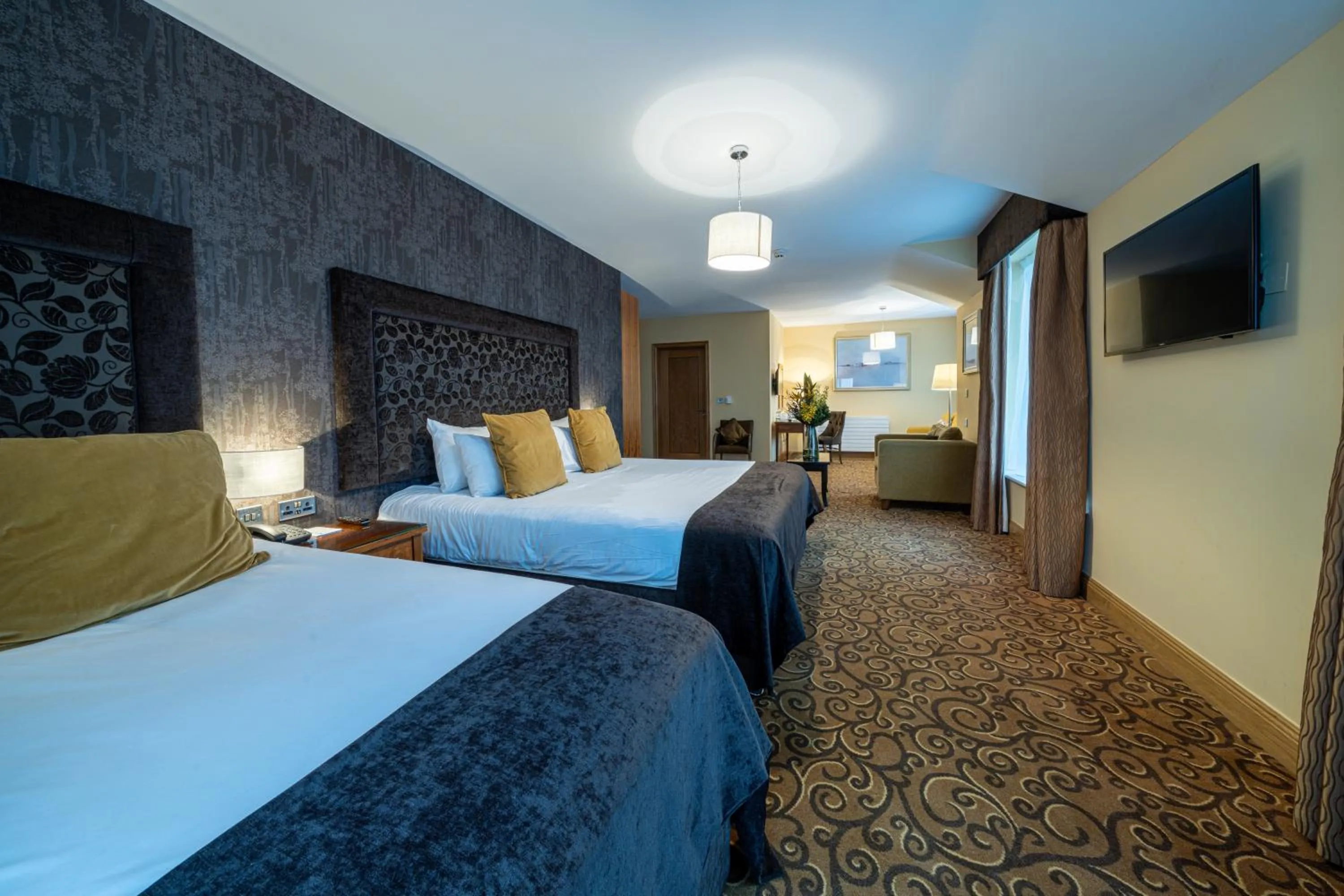 Bedroom, Bed in Kettles Country House Hotel