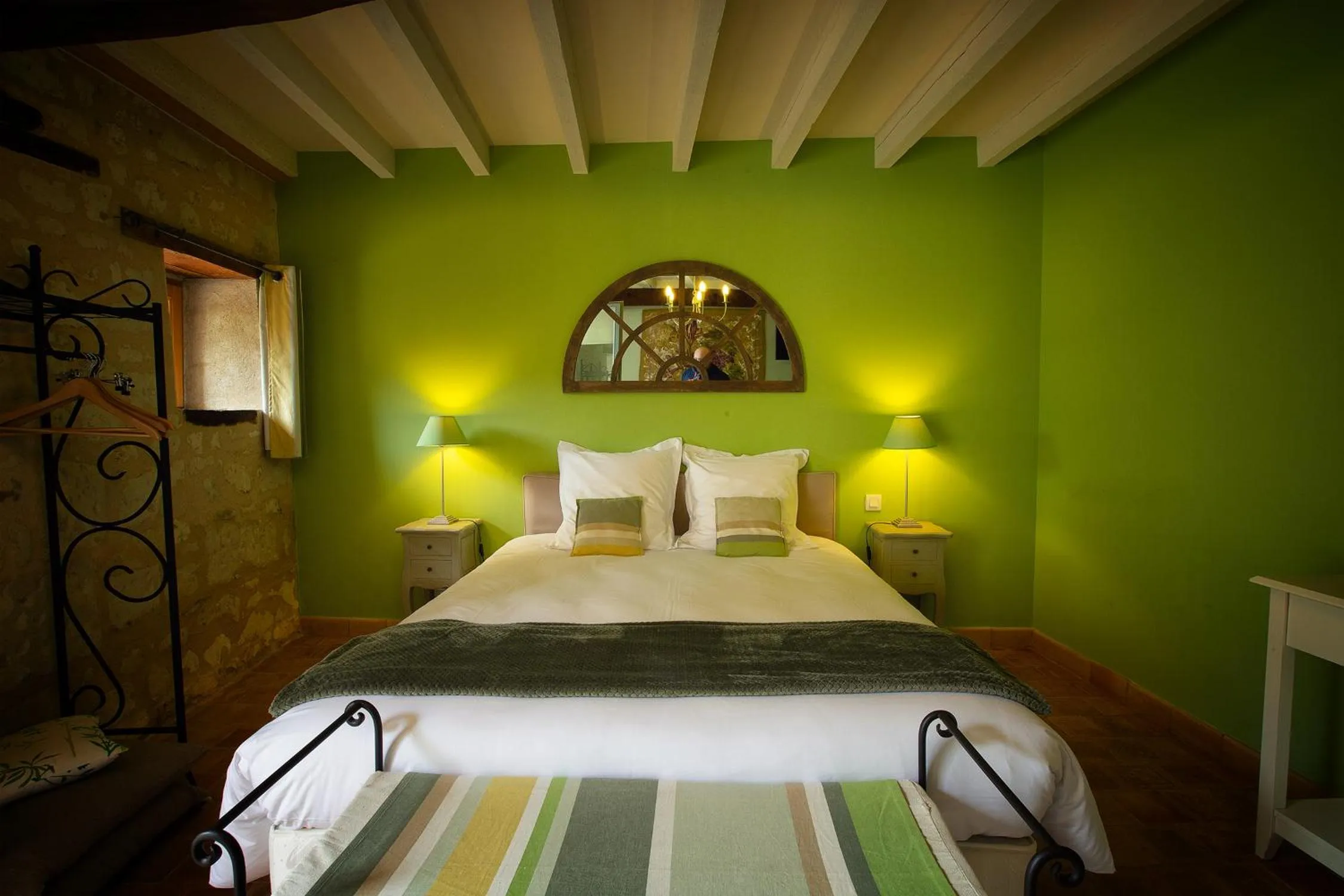 Photo of the whole room, Bed in Hôtel & Spa Chai De La Paleine