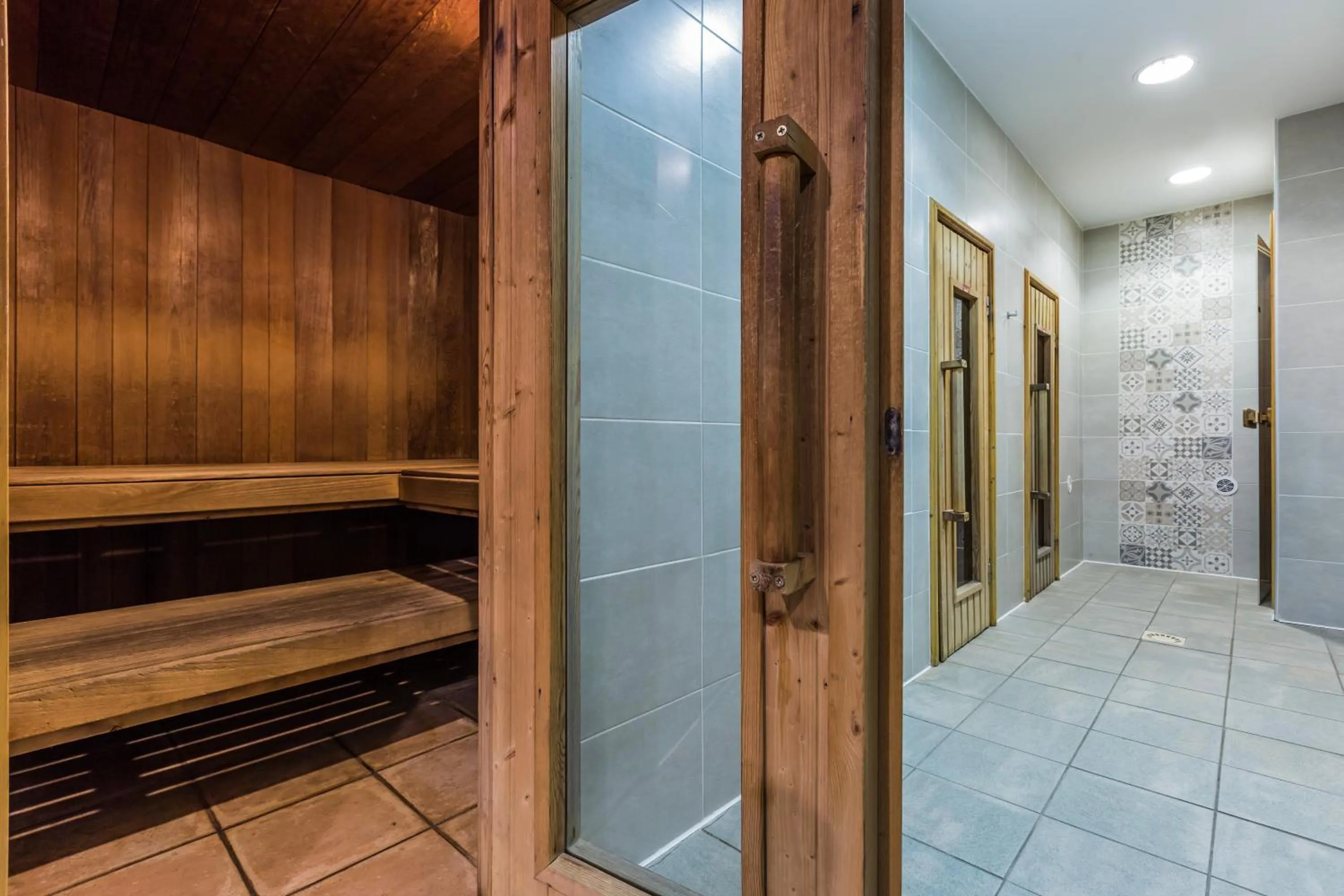 Sauna in Résidence Pierre & Vacances Premium Les Hauts Bois