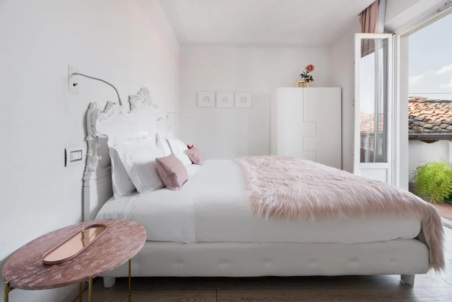 Bed in Eurostars Florence Boutique