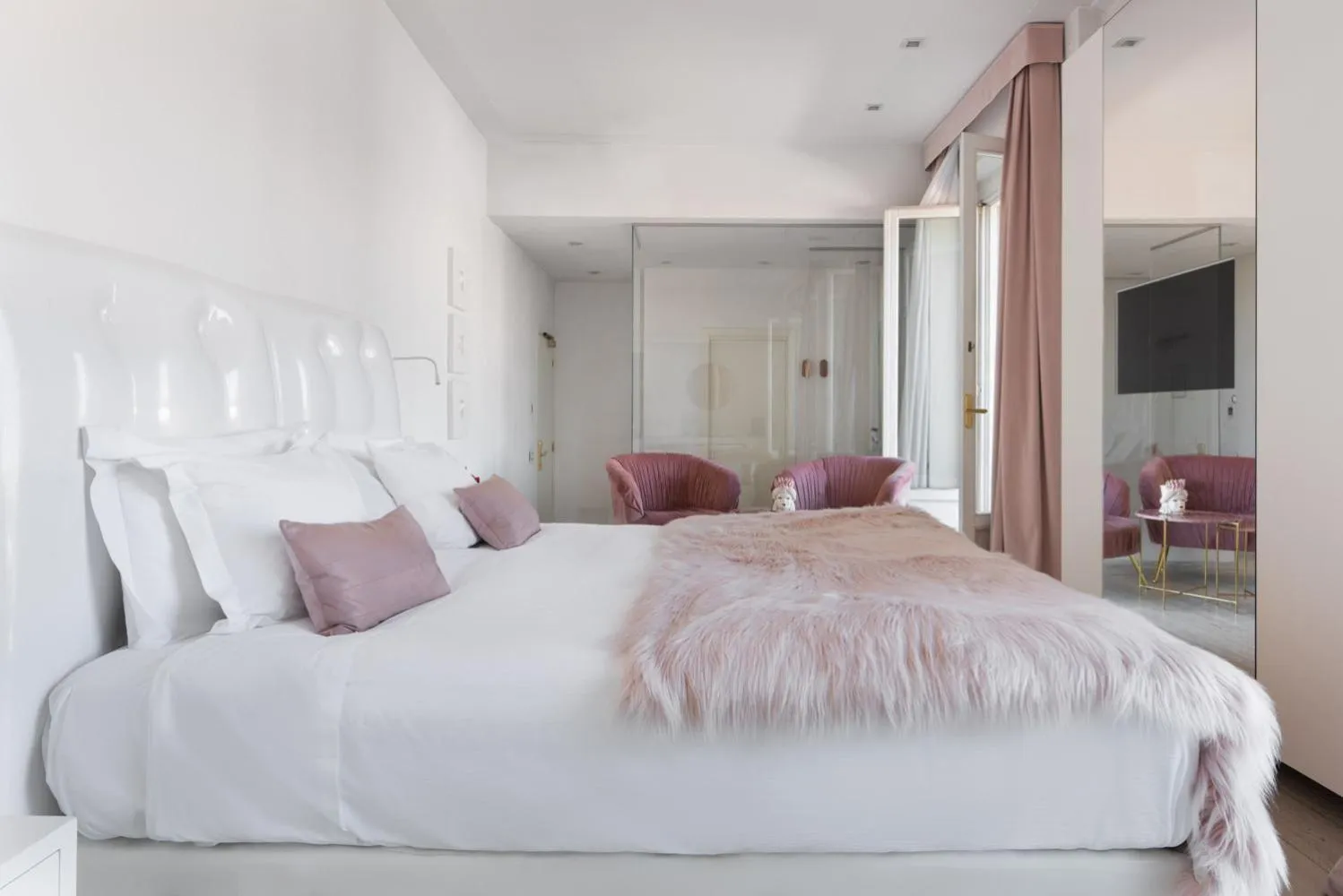 Bedroom, Bed in Eurostars Florence Boutique