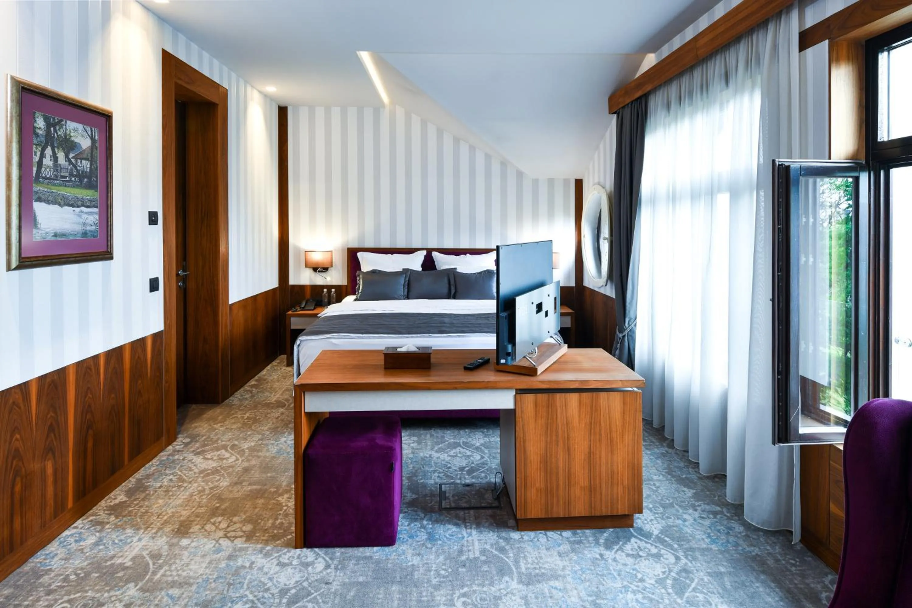 Bedroom, Bed in Heritage Hotel Krone