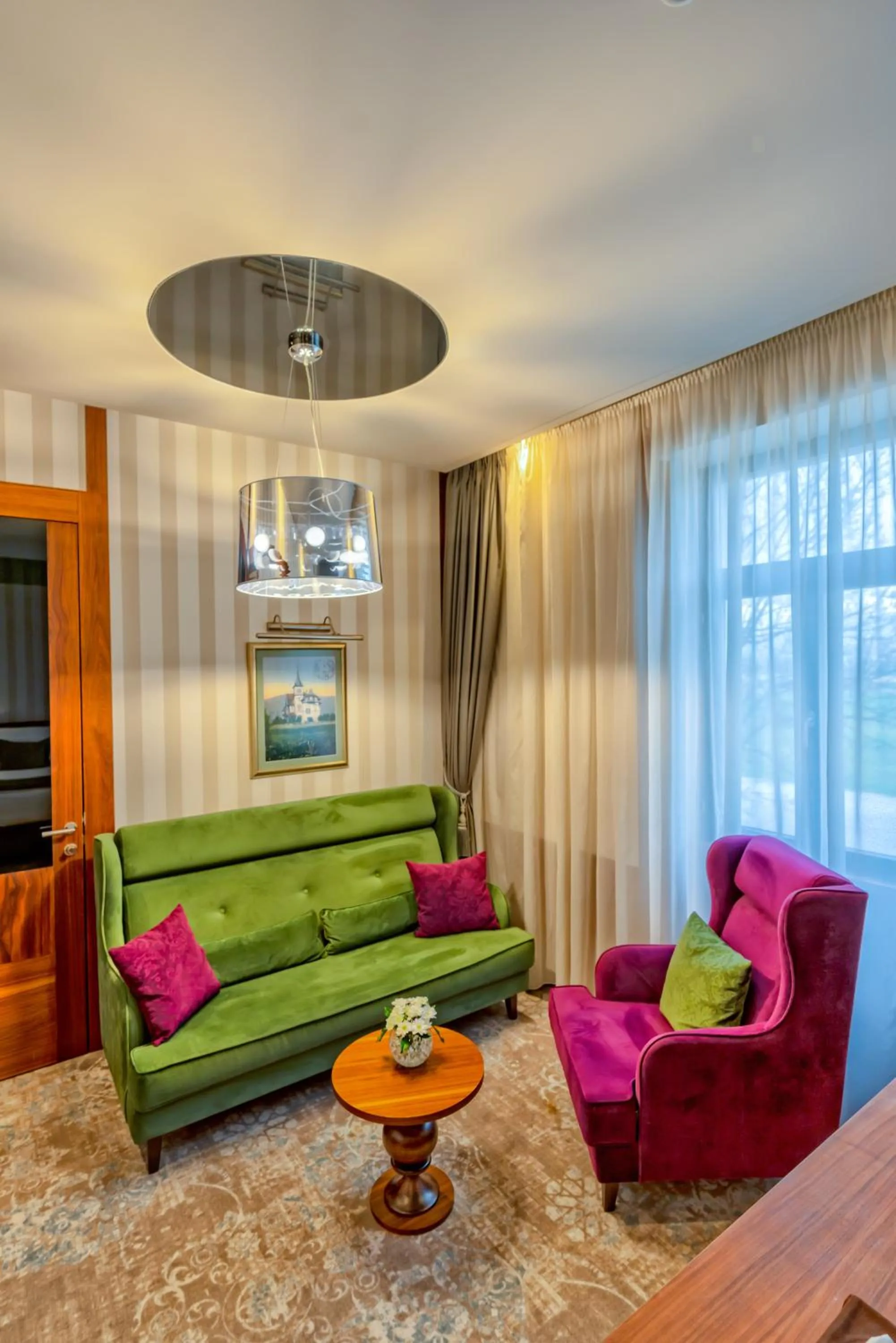 Seating area in Heritage Hotel Krone