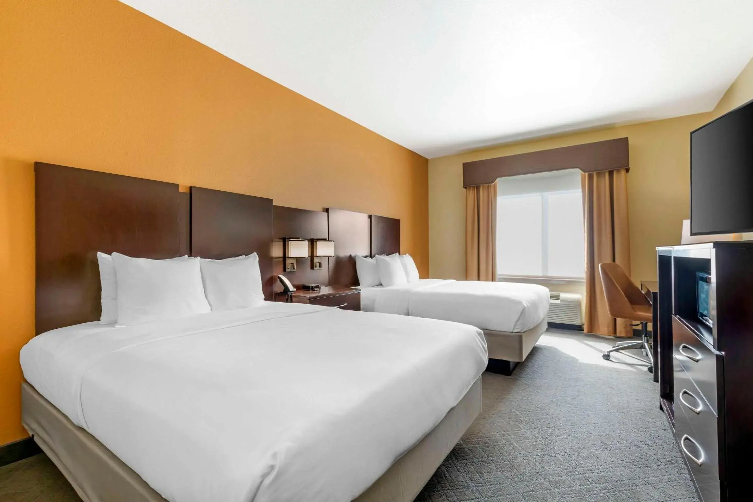 Queen Room with Two Queen Beds - Non-Smoking in Comfort Inn & Suites Mexia Queen Room with Two Queen Beds - Non-Smoking in Comfort Inn & Suites Mexia