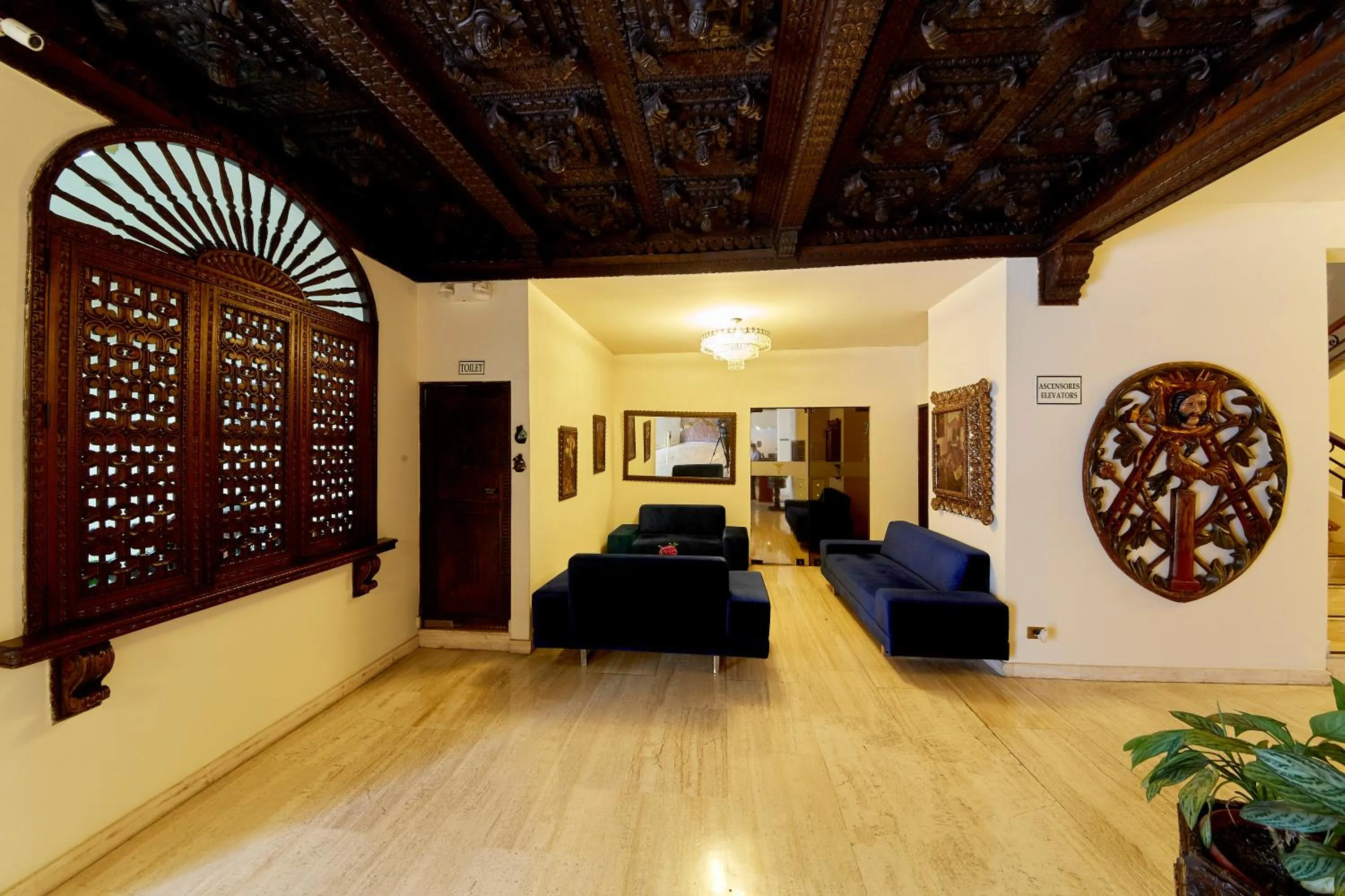 Living room in Hotel Carrera