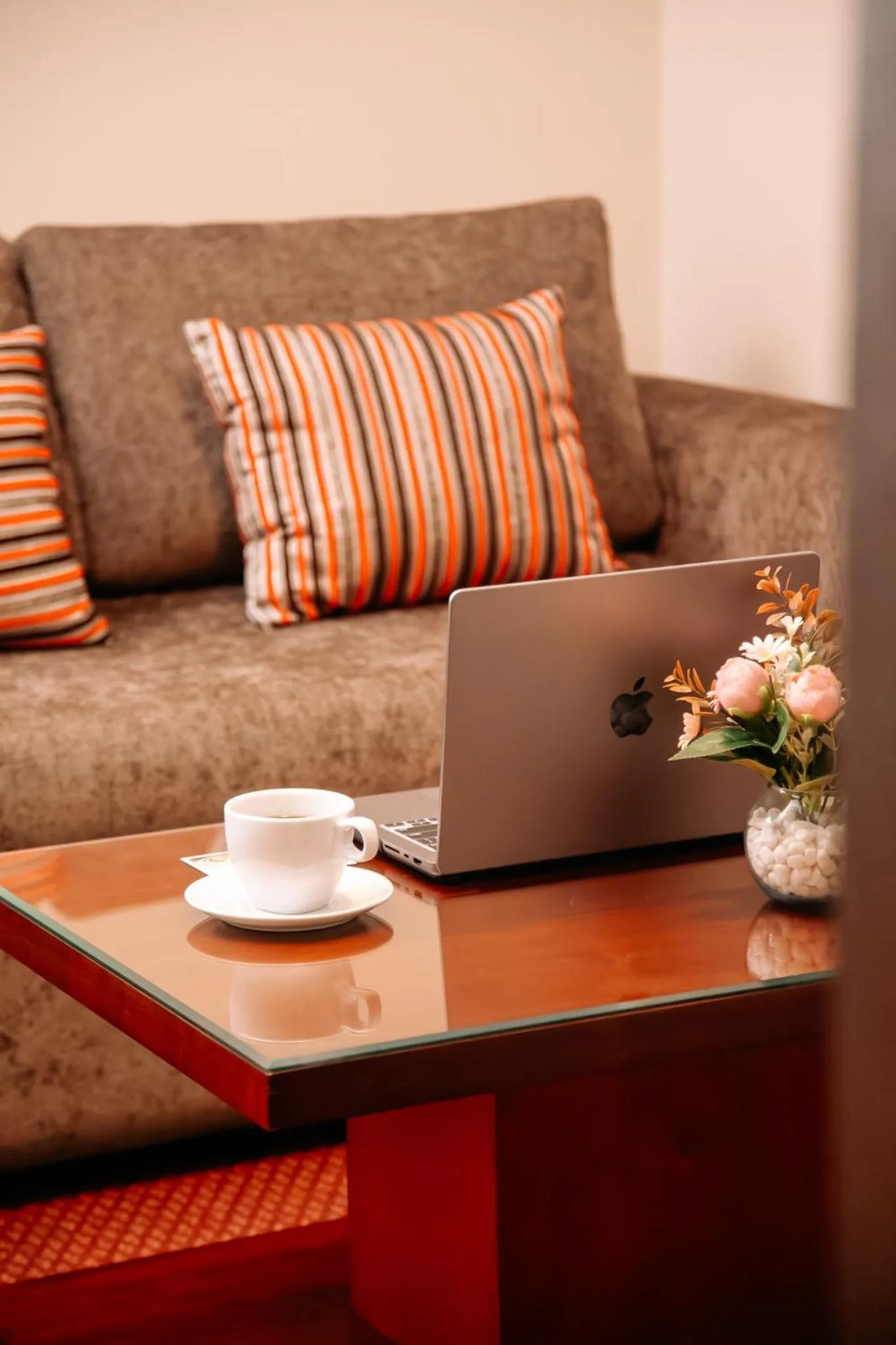 Seating area in Hotel Carrera